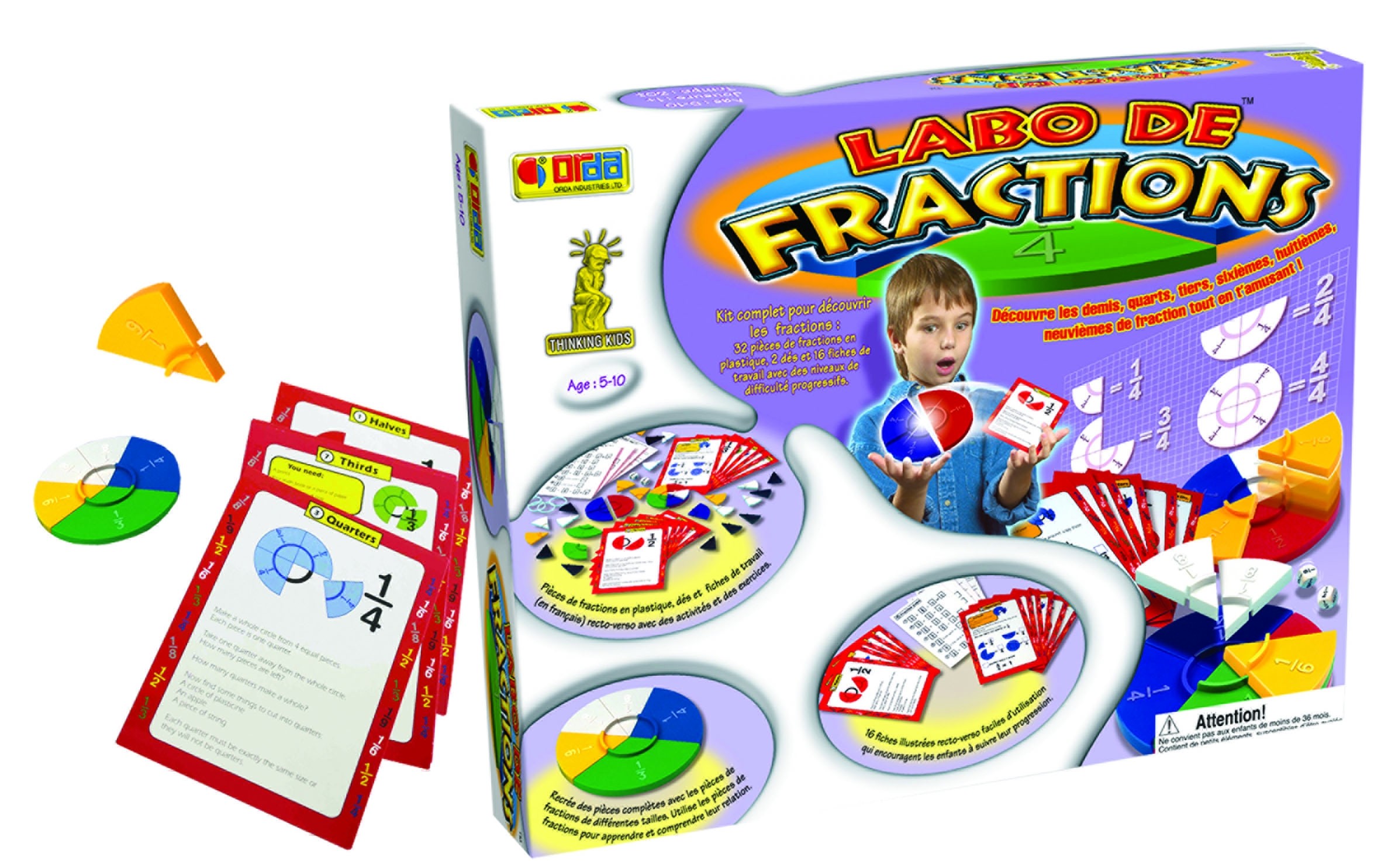 Labo De Fractions Et Fiches, BSM