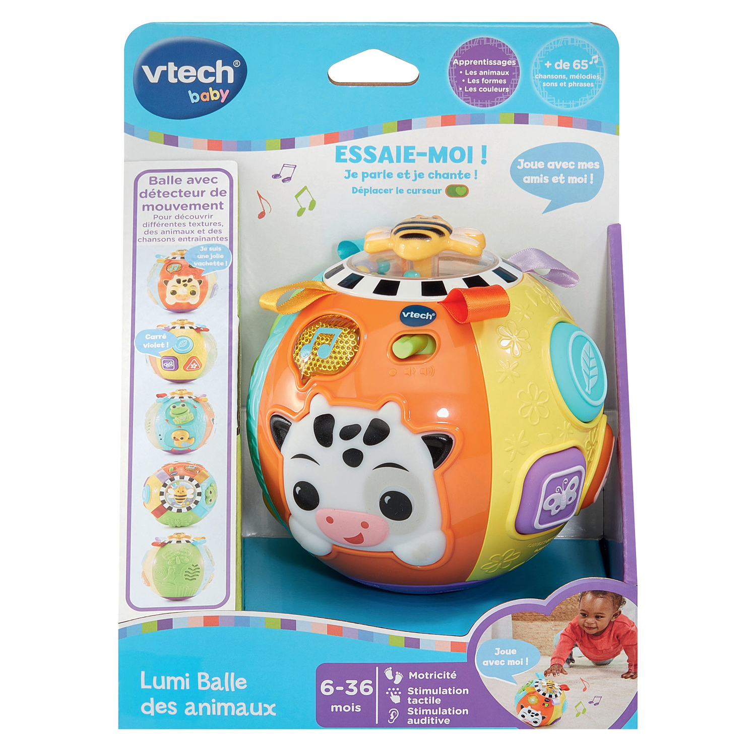 Lumi balle des animaux - detecteur de mouvement, VTECH