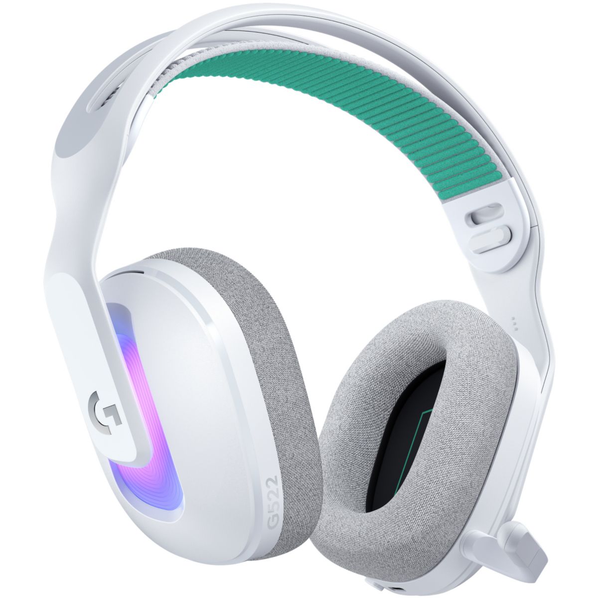Casque gamer G522 LIGHTSPEED Blanc, LOGITECH