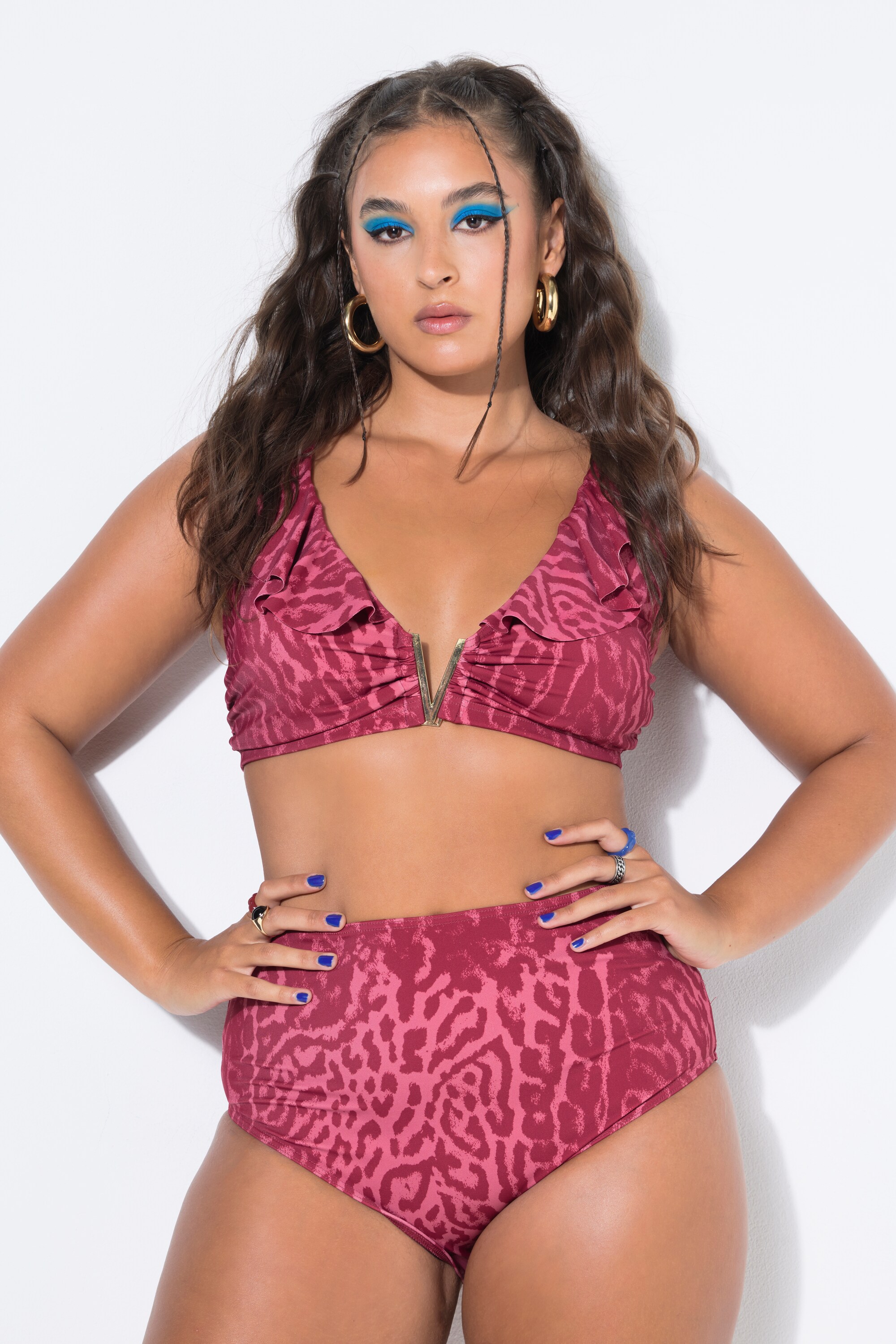Bas de bikini taille haute, sculptant, STUDIO UNTOLD
