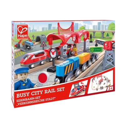 Busy City Rail Set E3730 HAPE