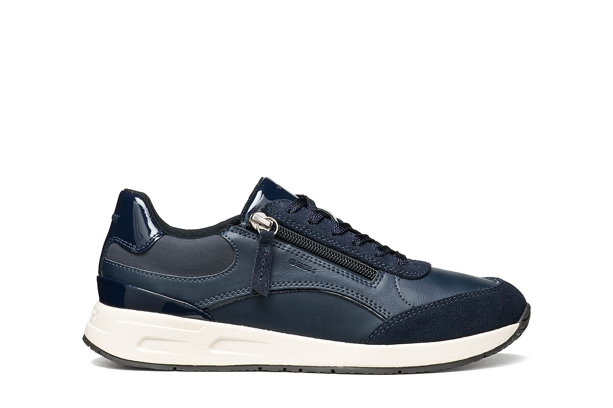 GEOX Zapatillas deportivas transpirables con cremallera, BULMYA