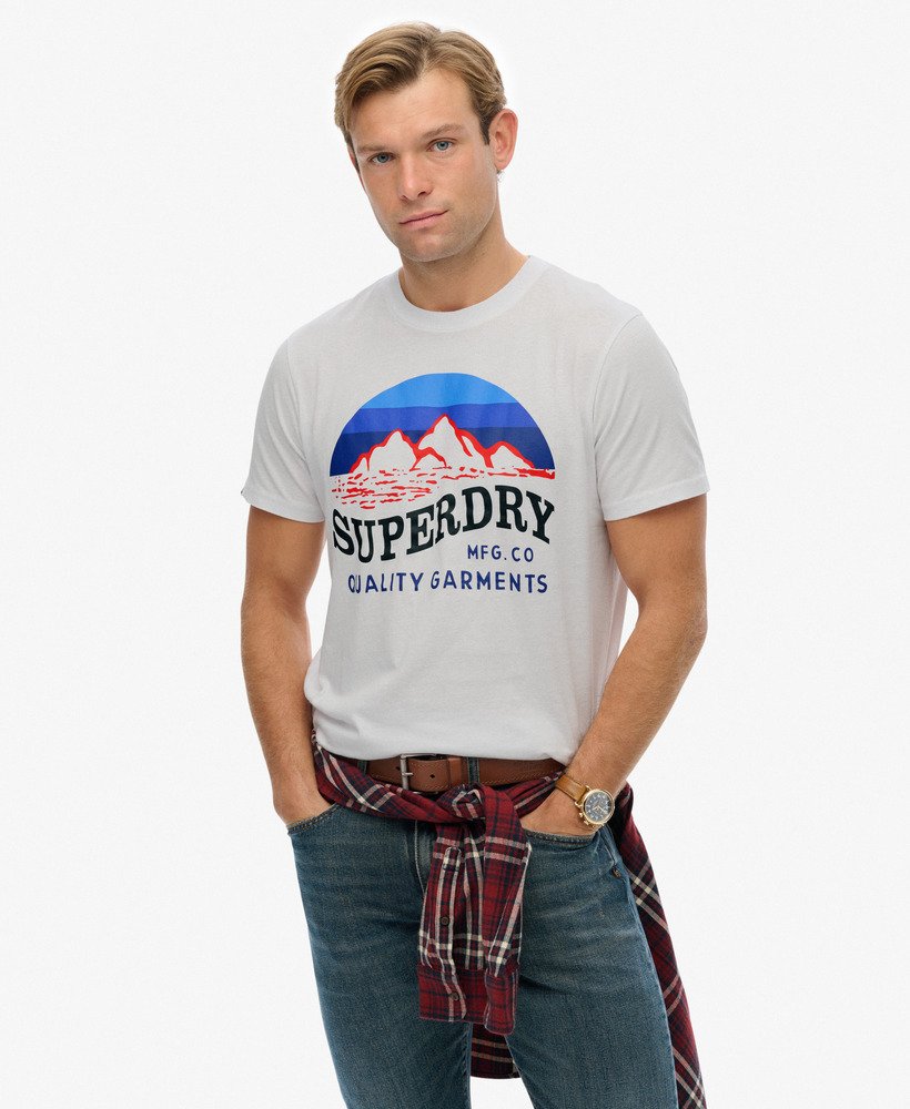 T-shirt décontracté Great Outdoors, SUPERDRY