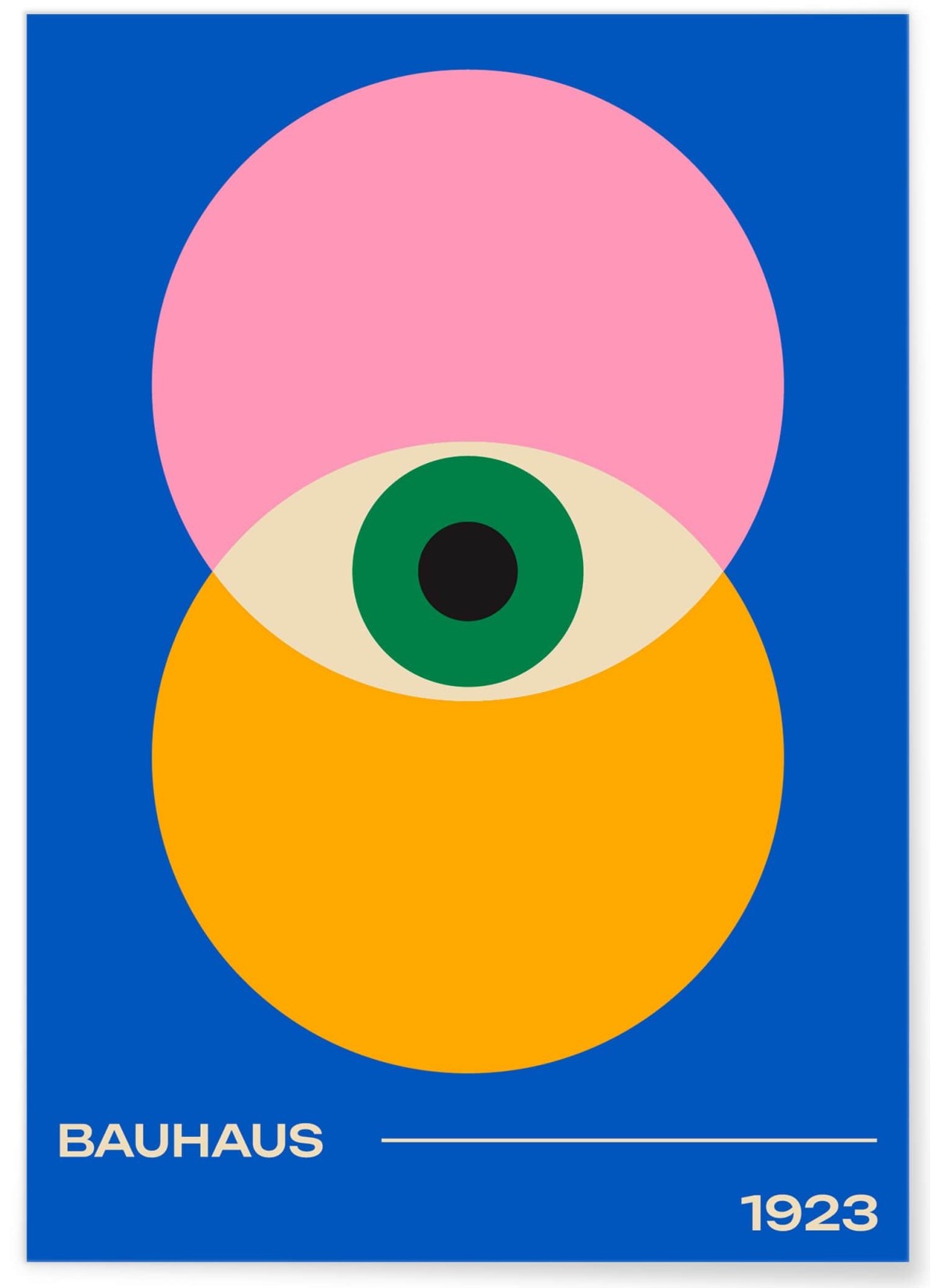 Affiche Bauhaus 30, L'AFFICHERIE