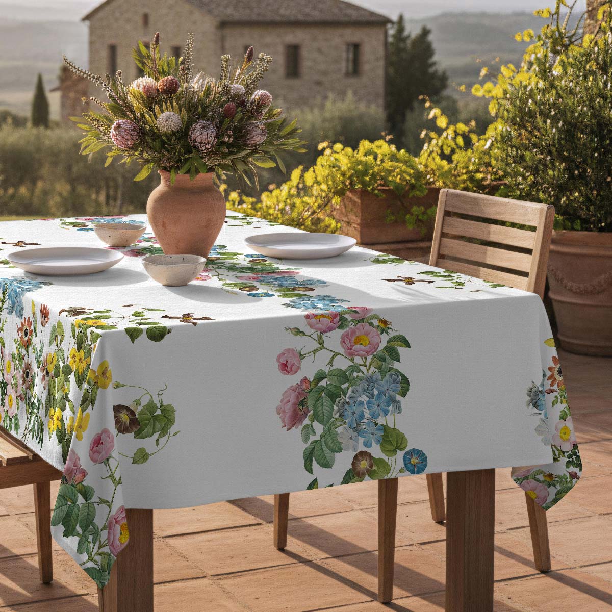 Nappe anti-taches Demet - 100% coton -, NAF NAF HOME