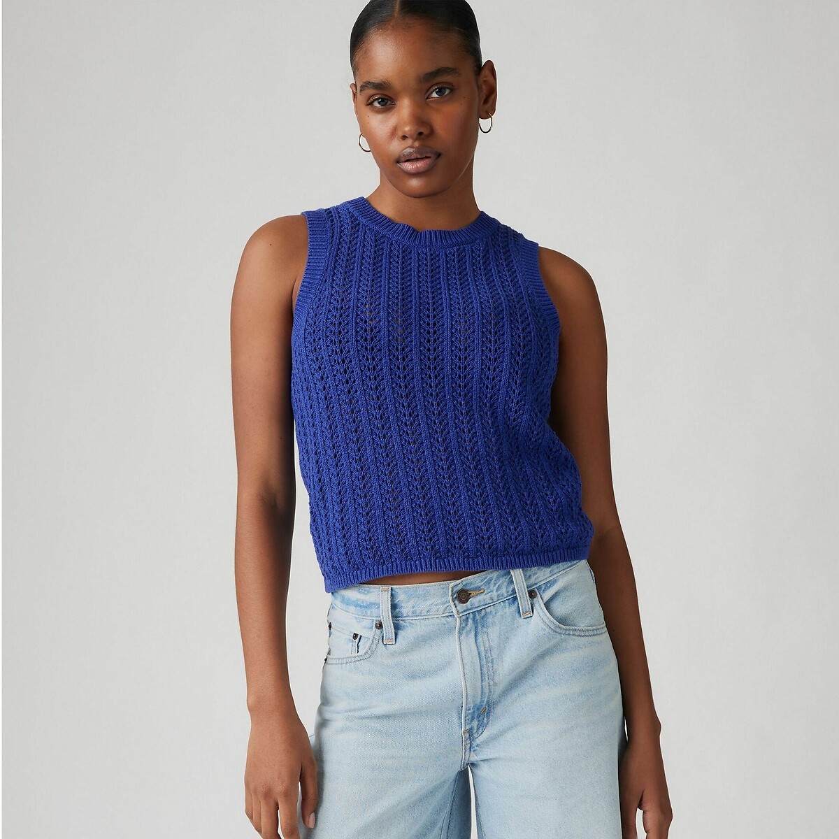Top sans manches en crochet, LEVI'S