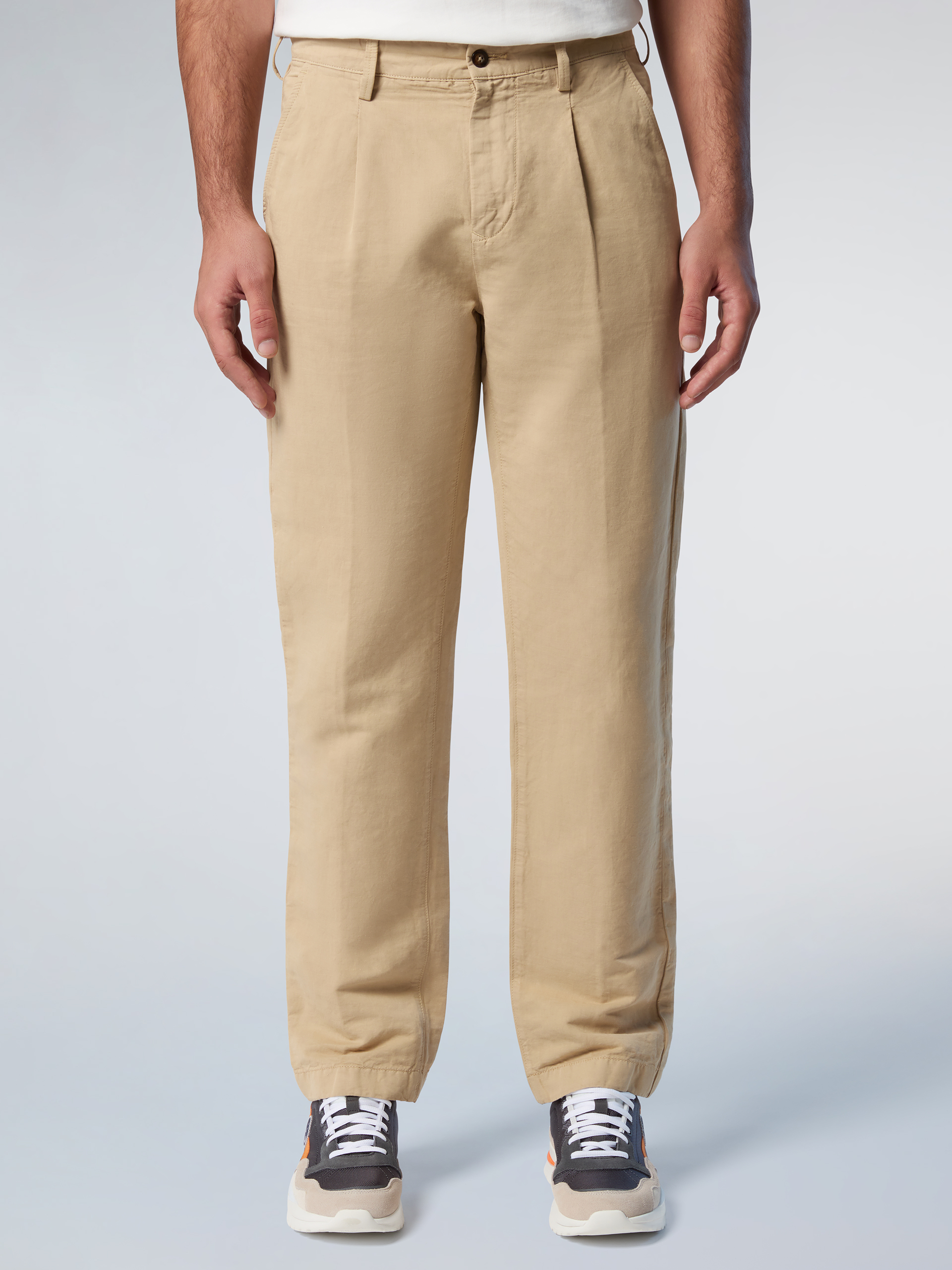 Pantalon chino plissé Newport, NORTH SAILS