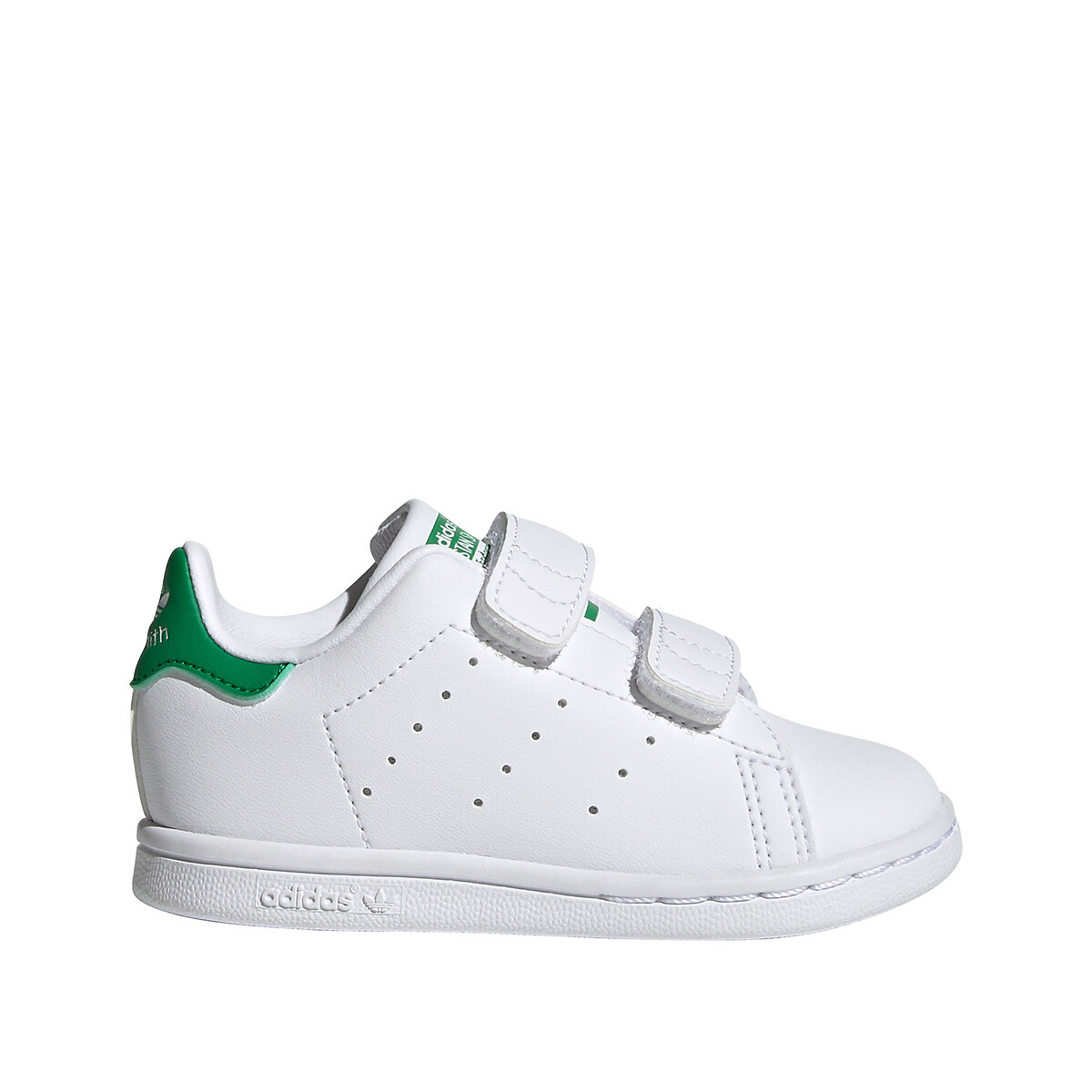 Kids stan smith eco-responsible recycled leather trainers , white ...