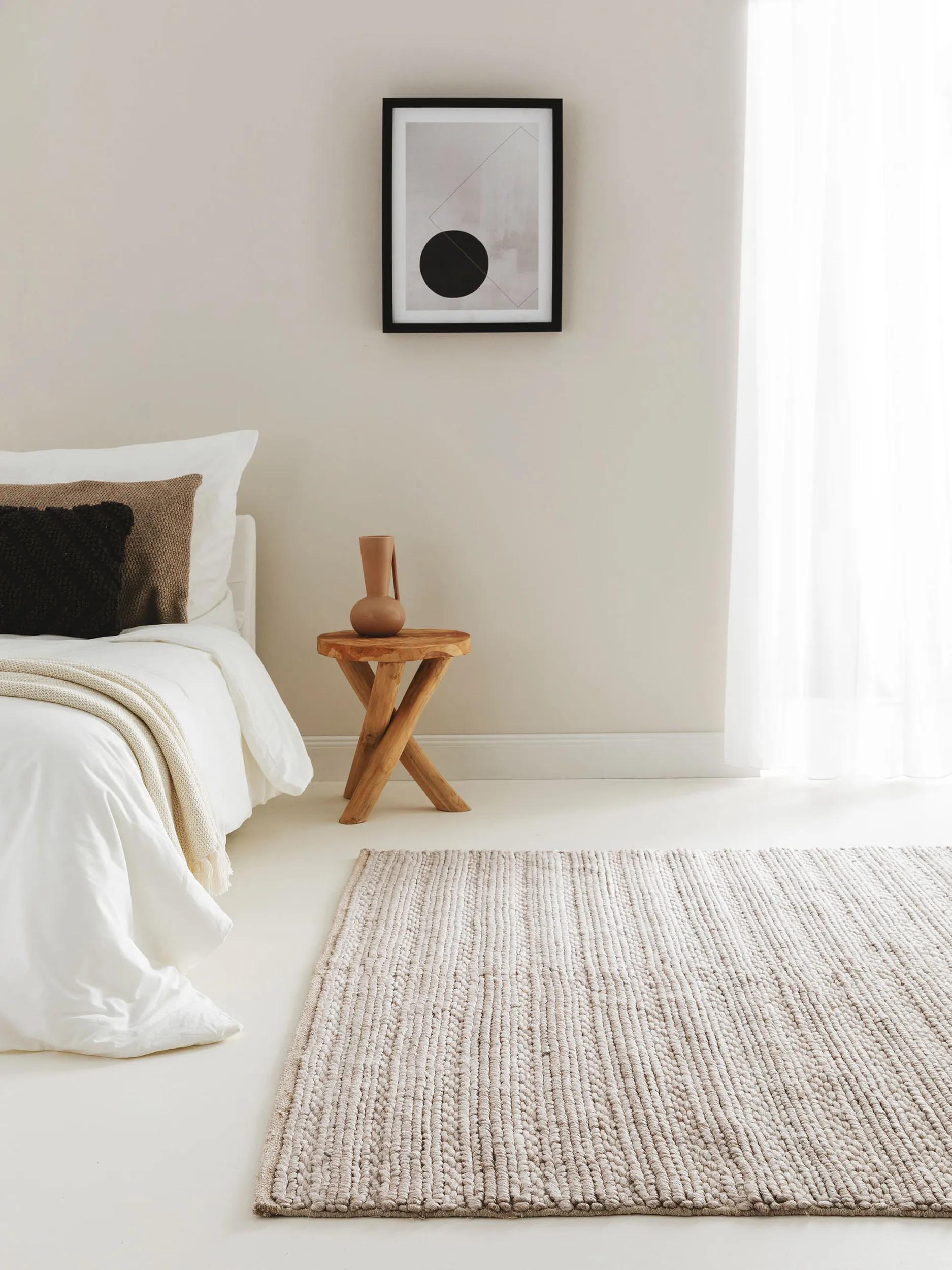 Tapis de laine tissé main DINA, BENUTA 