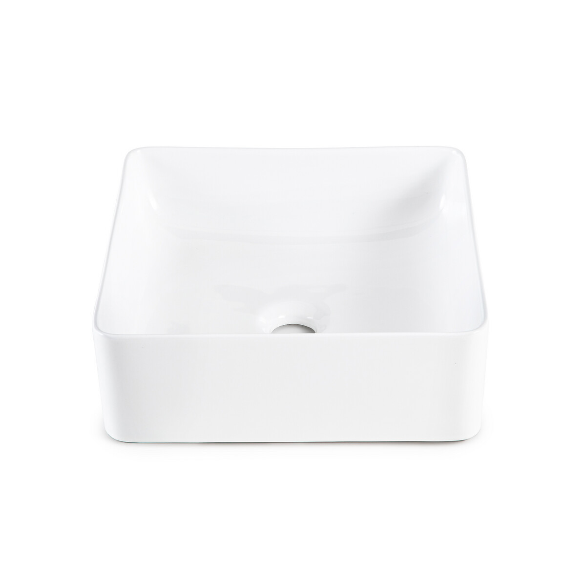 Product photograph of Adles Square Ceramic Sink from La Redoute UK