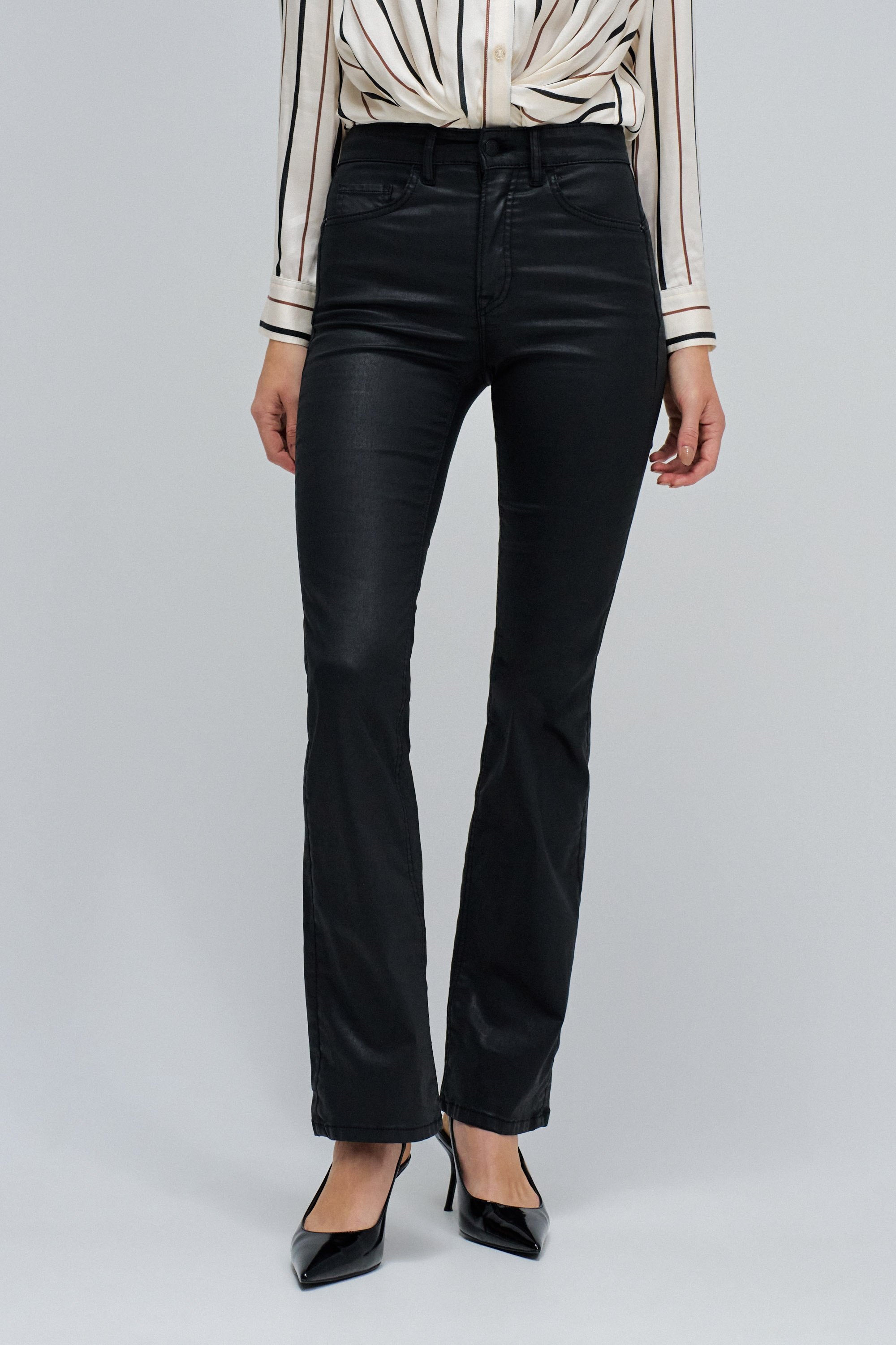 JEAN FAITH PUSH IN BOOTCUT EN COATING, SALSA JEANS