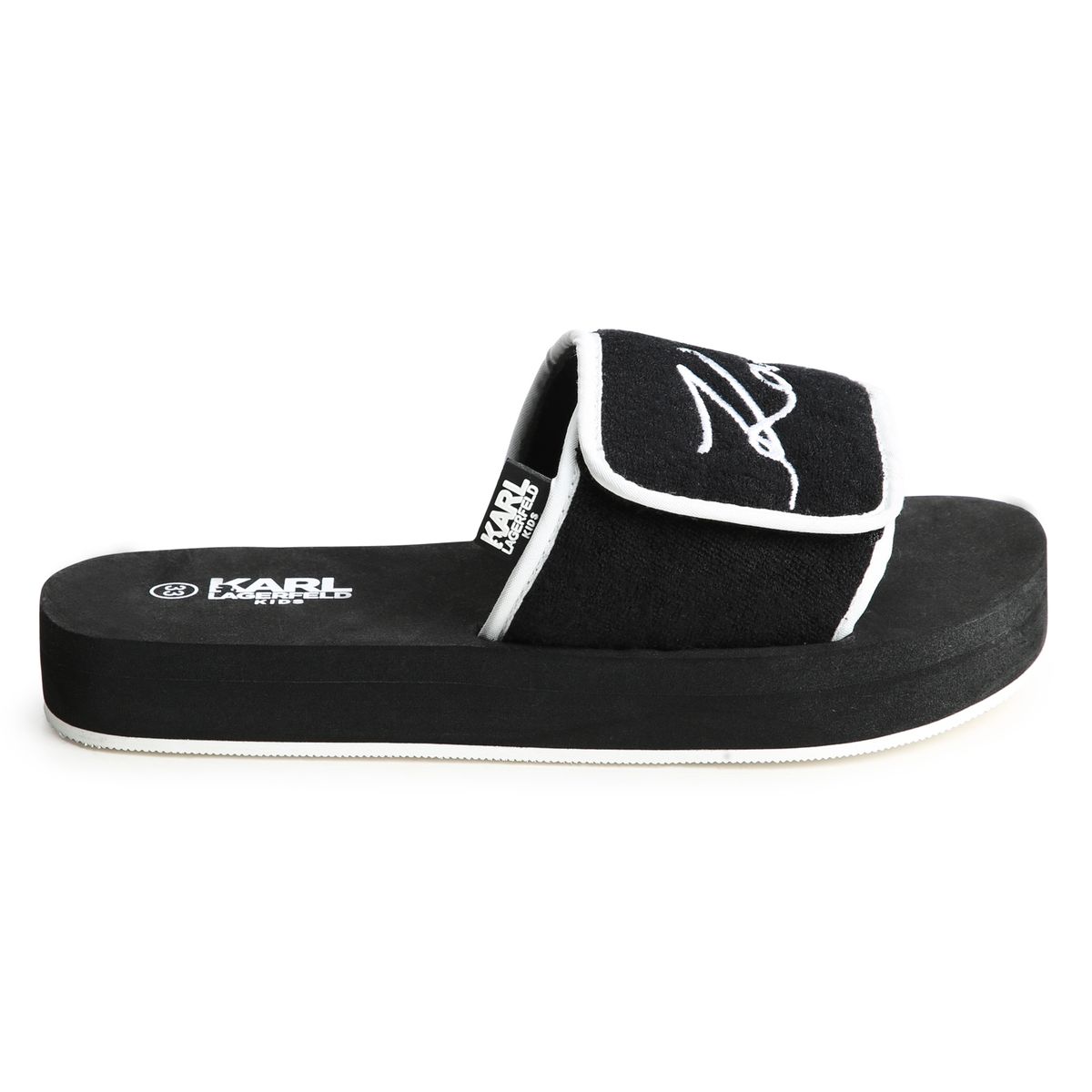 Claquette femme hot sale karl lagerfeld