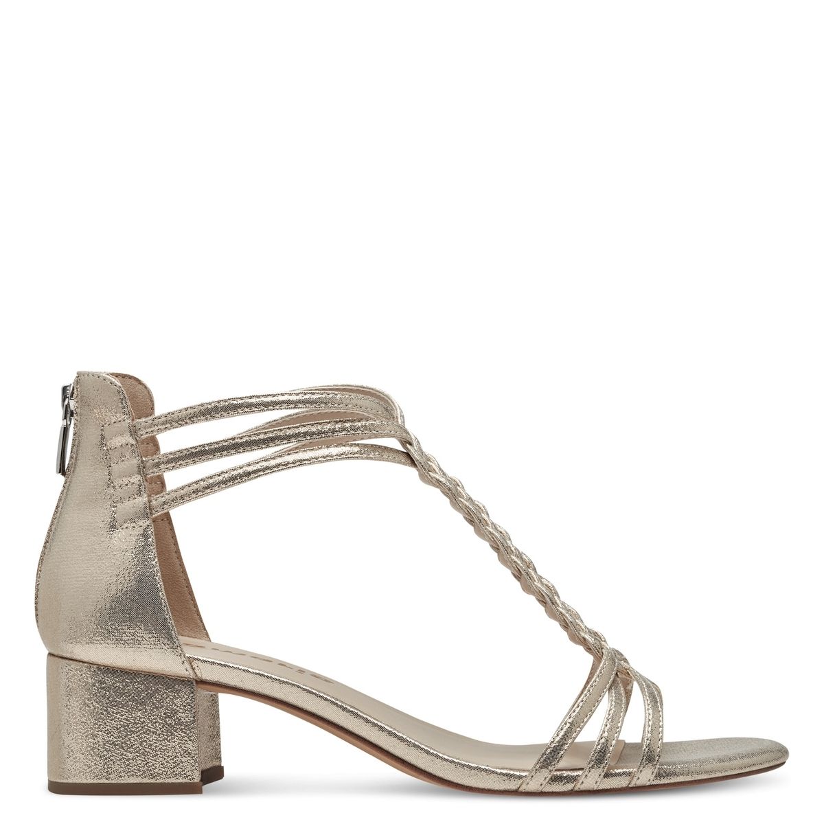 Sandales sans talon dor e femme La Redoute