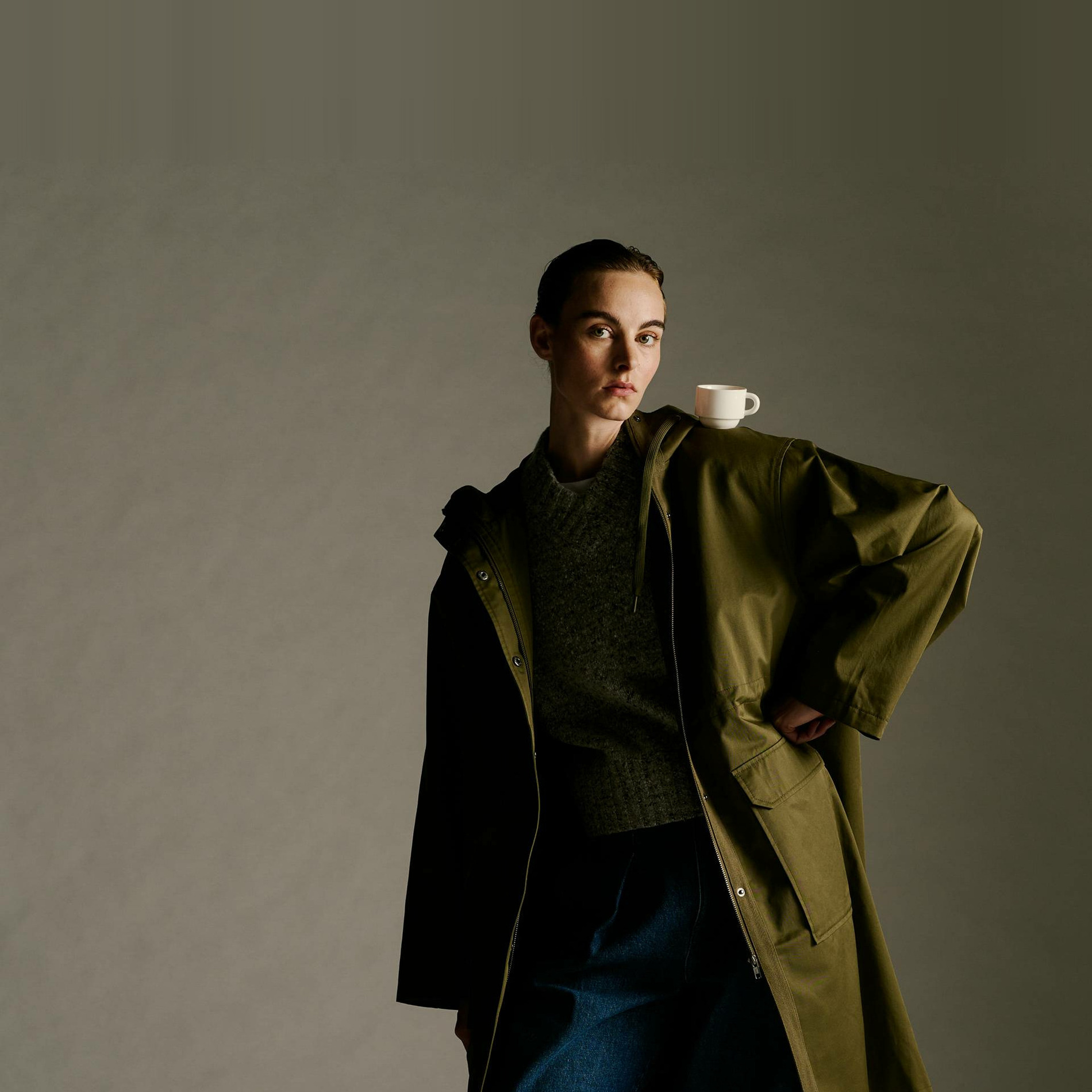 Parka fine à capuche, MONOPRIX