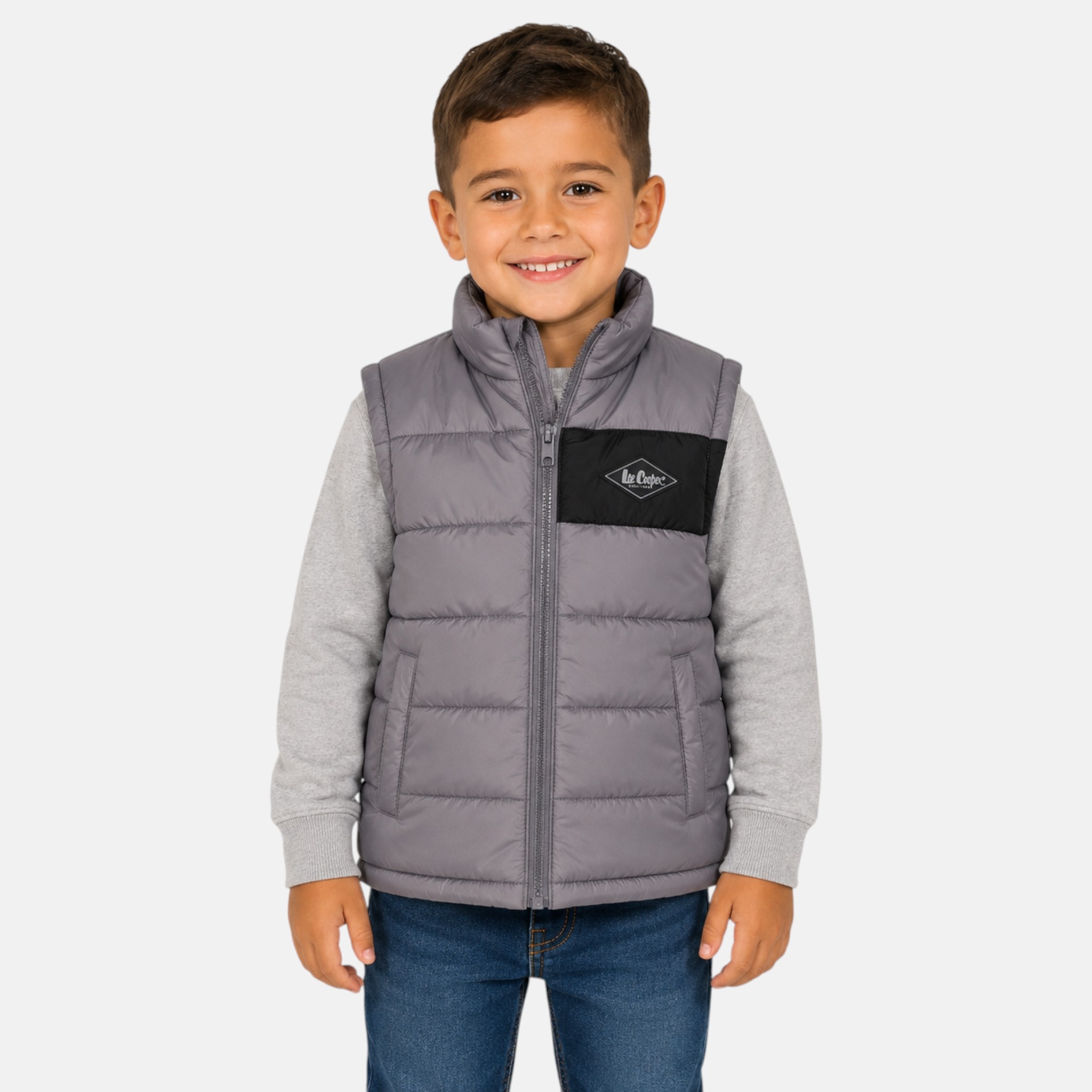 Doudoune sans manches zippée col montant ALTITUDE, LEE COOPER