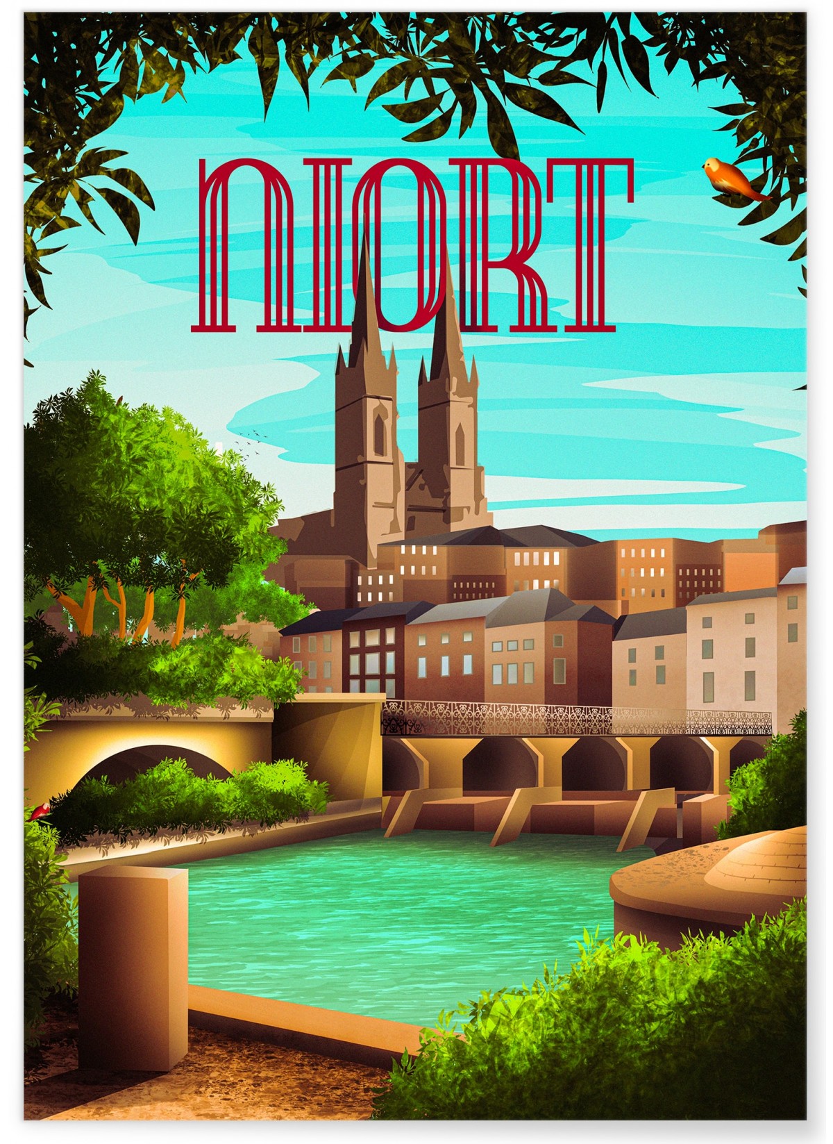 Affiche ville Niort, L'AFFICHERIE