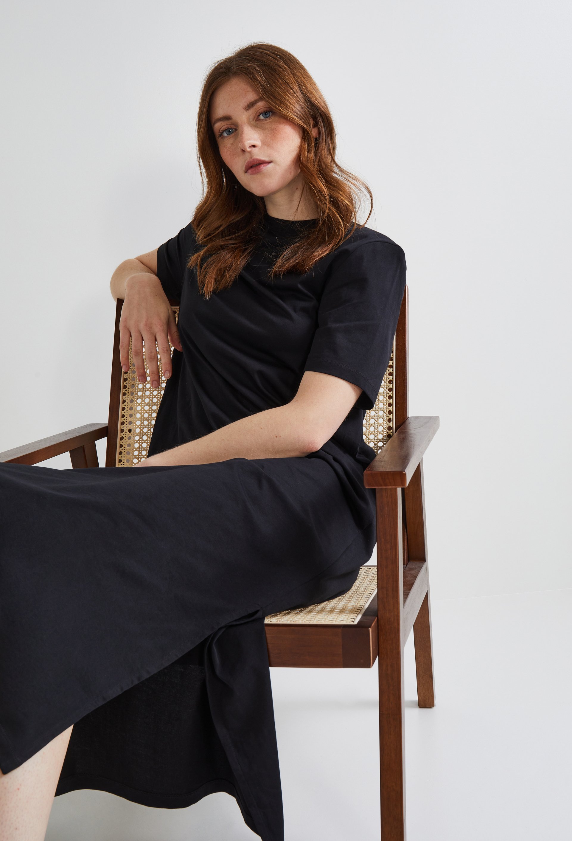 Robe t-shirt en coton BIO GOTS, MONOPRIX