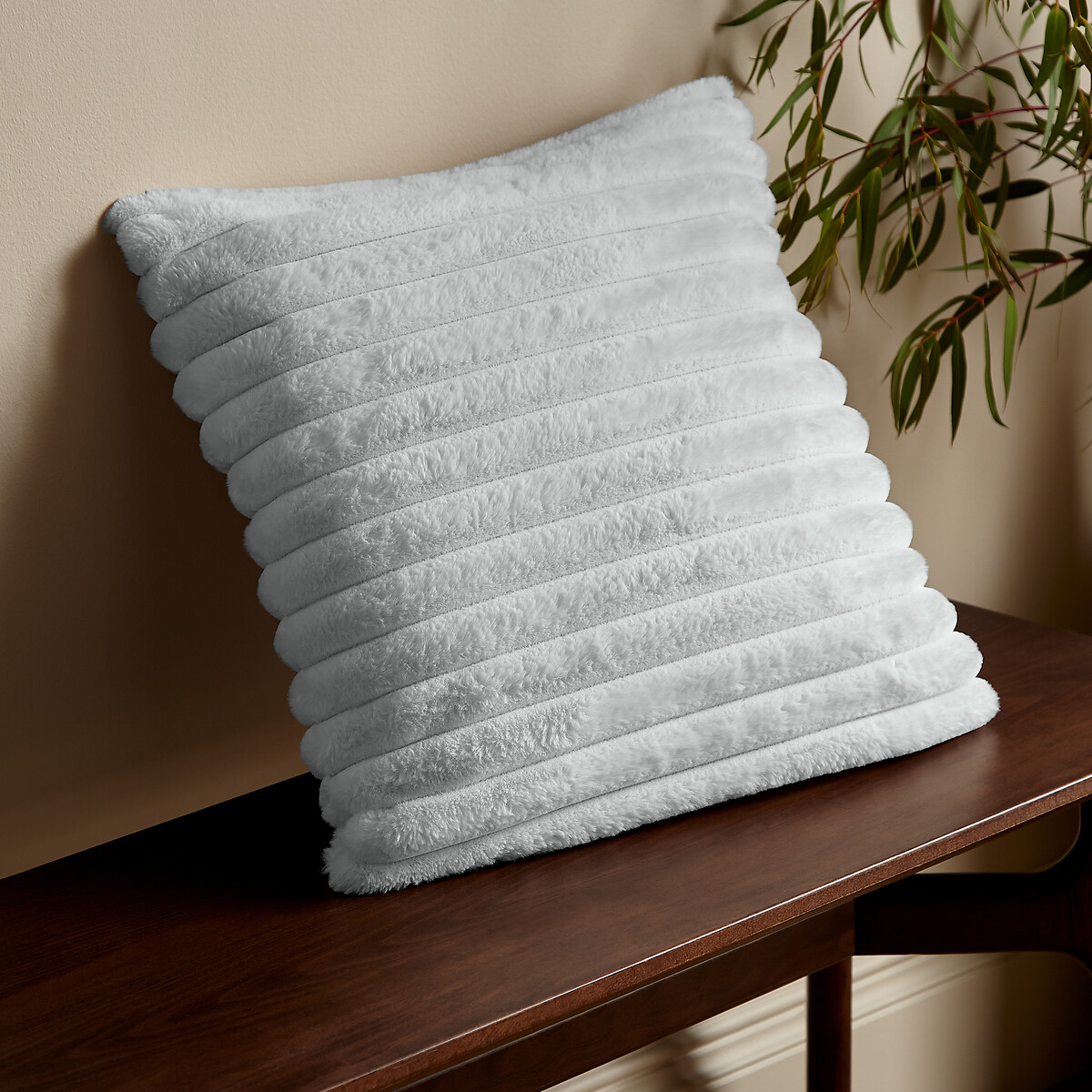 Cosy Ribbed Cushion, CATHERINE LANSFIELD