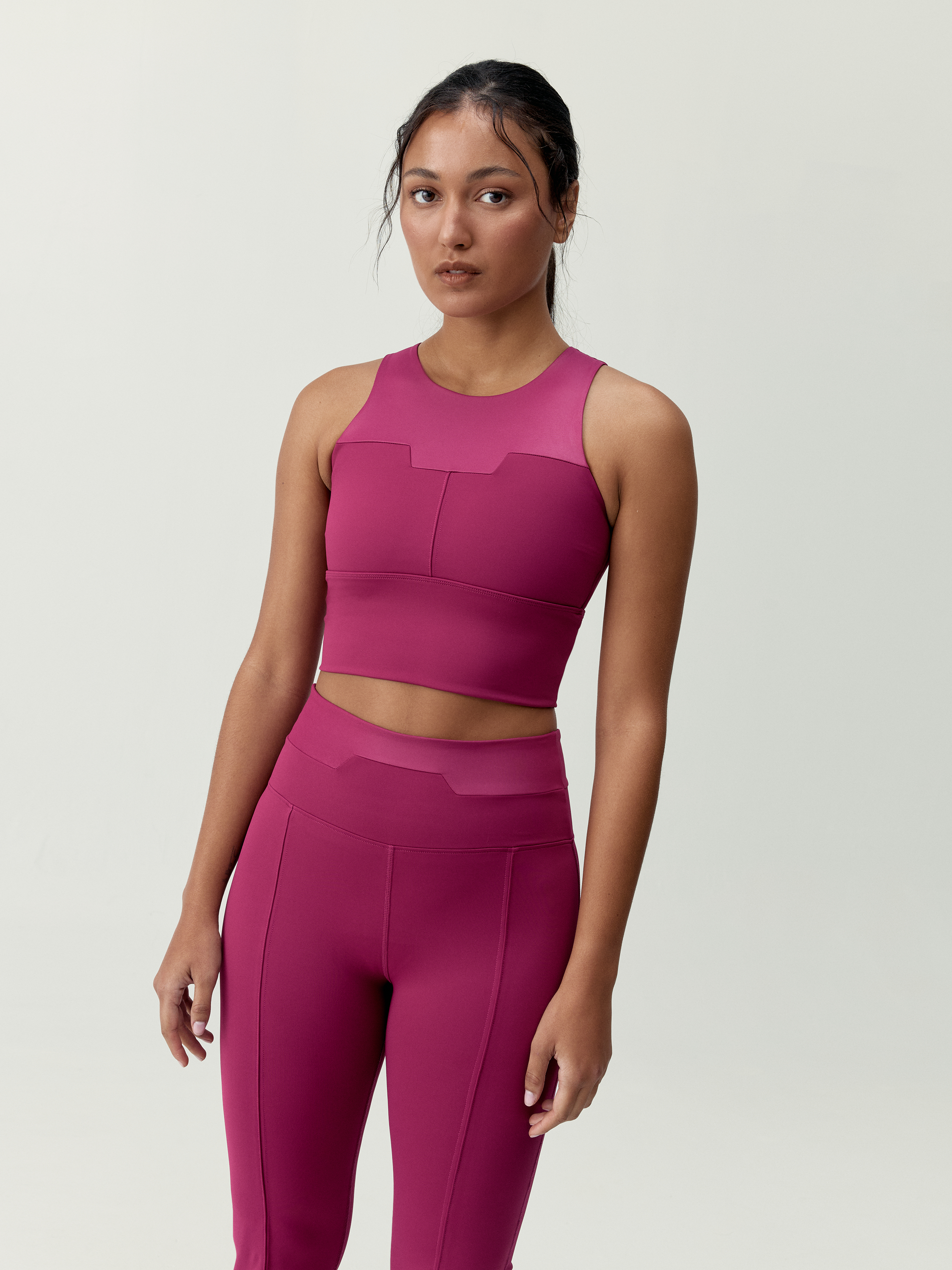 Brassière de sport femme Kaia Maintien élevé coussinets amovibles, BORN