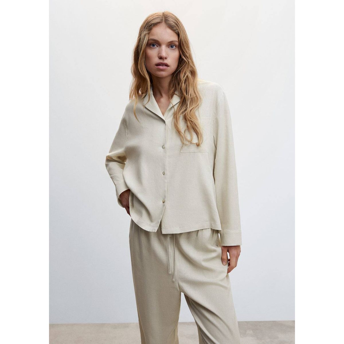 Pyjama en lin femme new arrivals