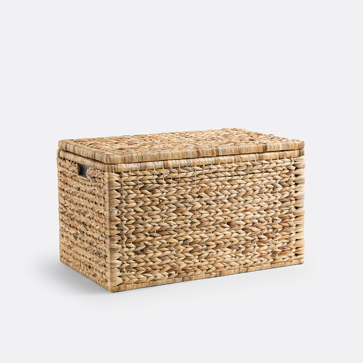 Malle rectangulaire, avec poignées, en jacinthe d'eau, longueur 76 cm, SEMRA, LA REDOUTE INTERIEURS
