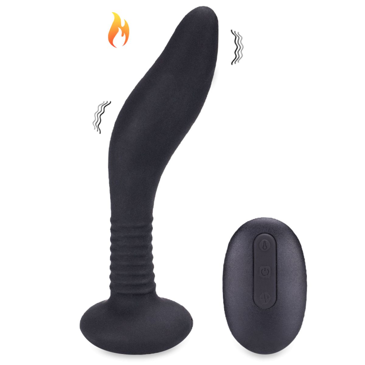 Plug gode anal de luxe télécommandé à distance 5 modes de vibration noir  Love And Vibes | La Redoute