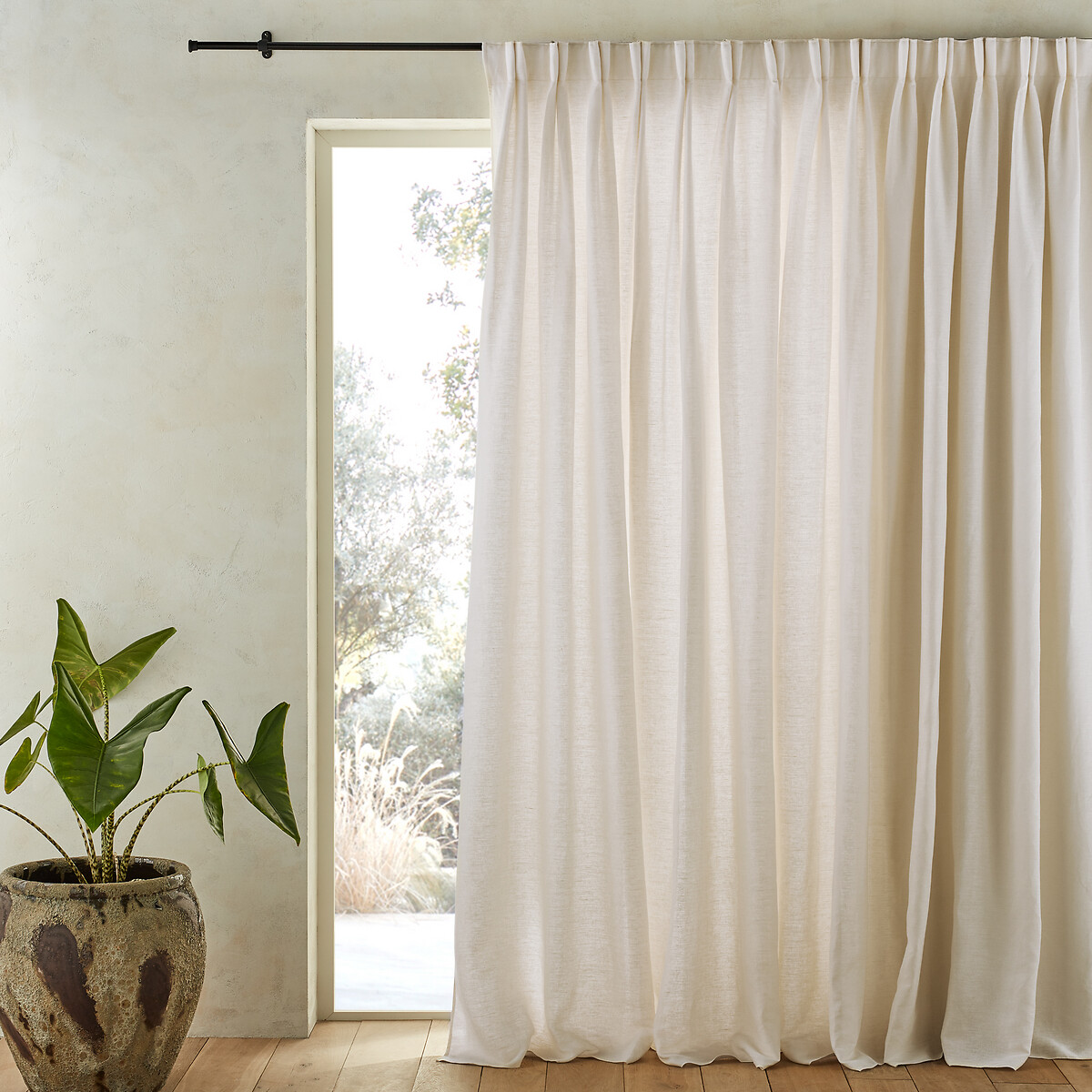 Colin Lined Linen Curtain