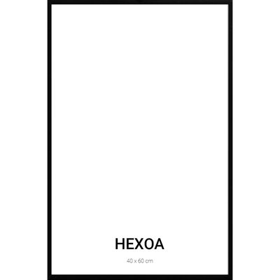 Cadre métal Noir 40x60cm HEXOA