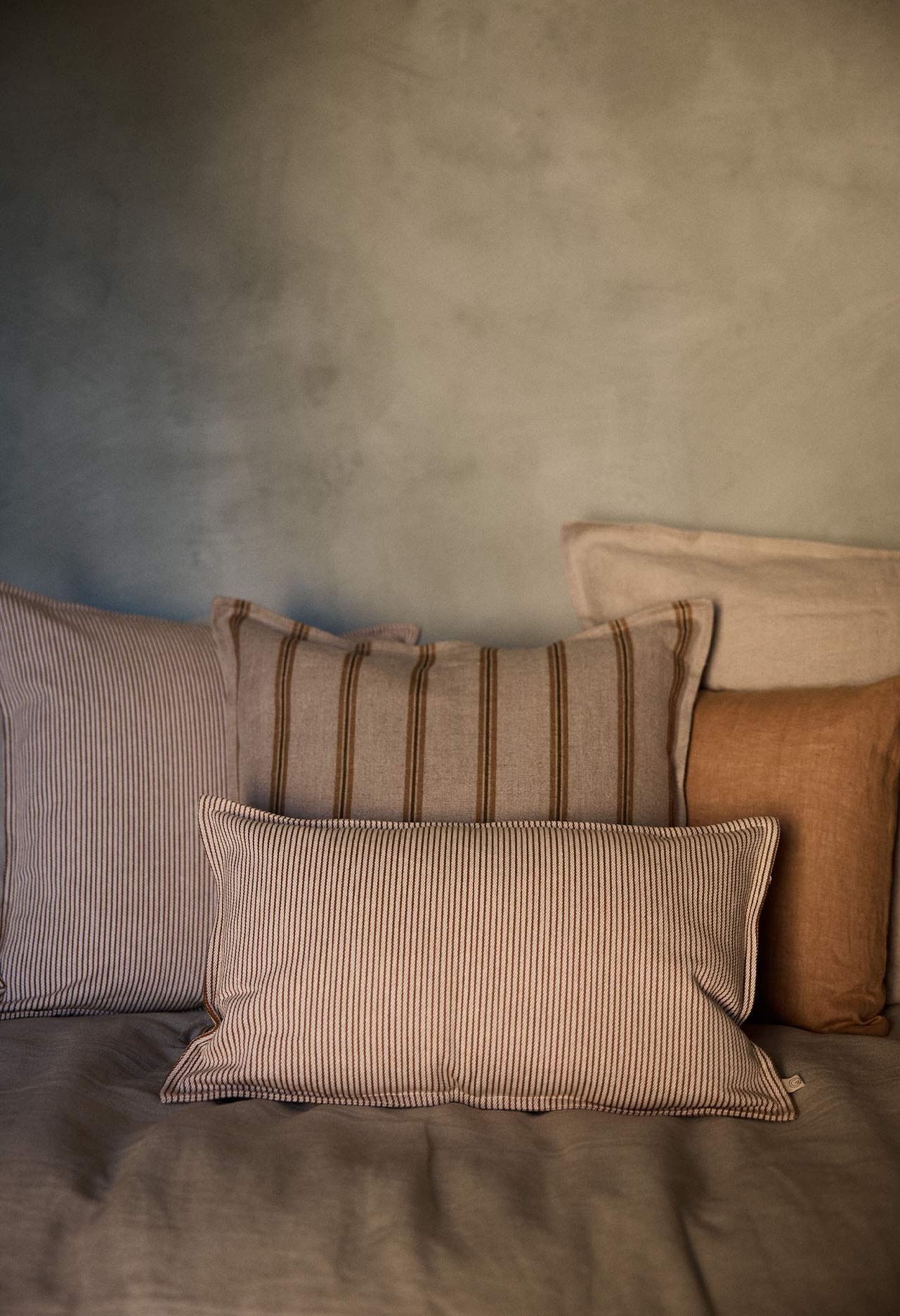 Housse de coussin en velours, RAYURES, GABRIELLE PARIS