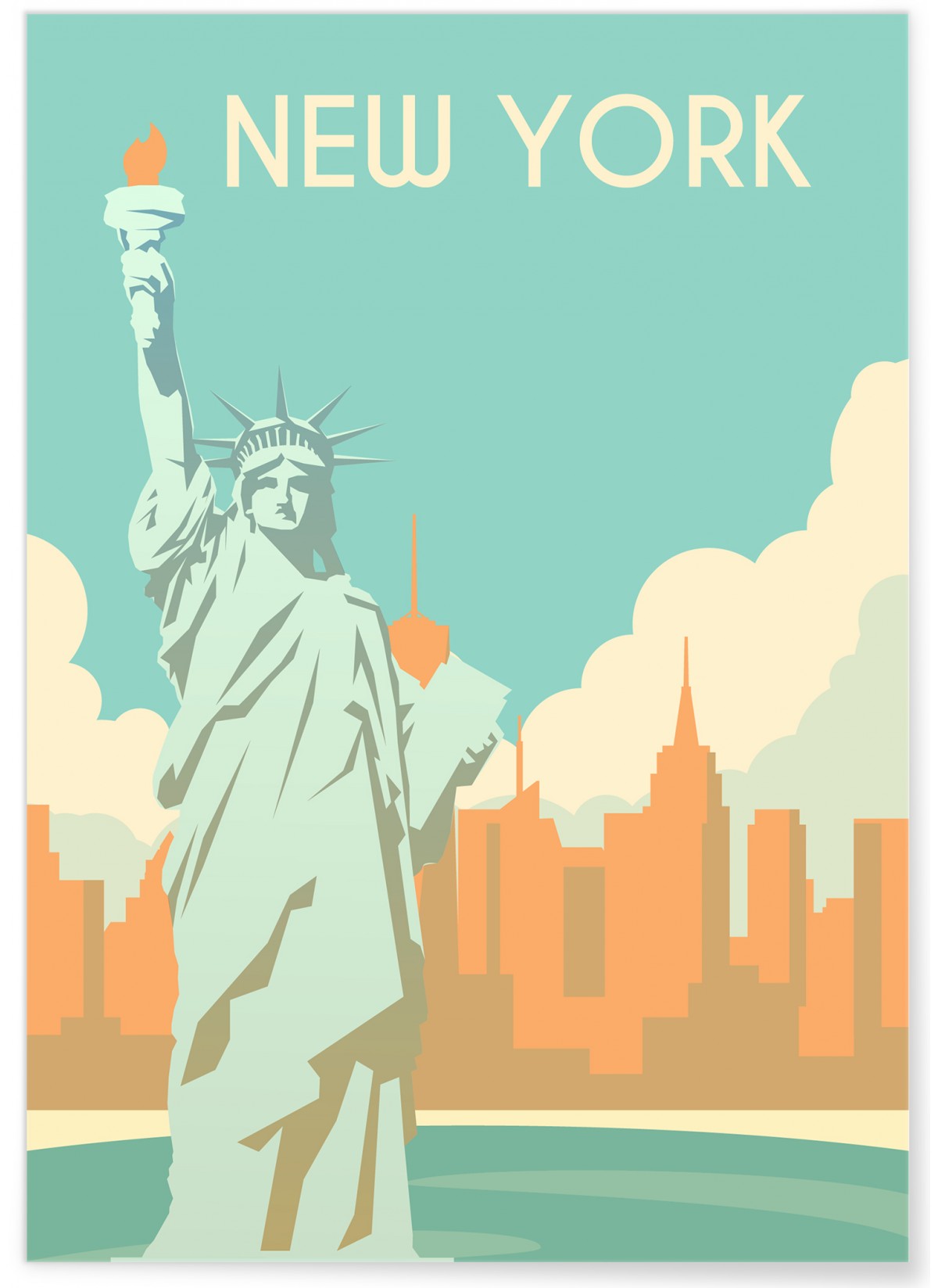 Poster New York, L'AFFICHERIE