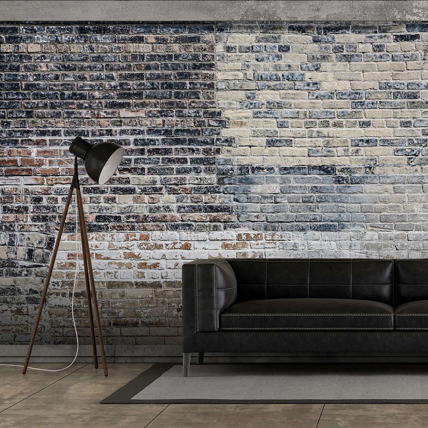 Papier peint panoramique GRUNGY WALL, LE PAPIERS DE NINON