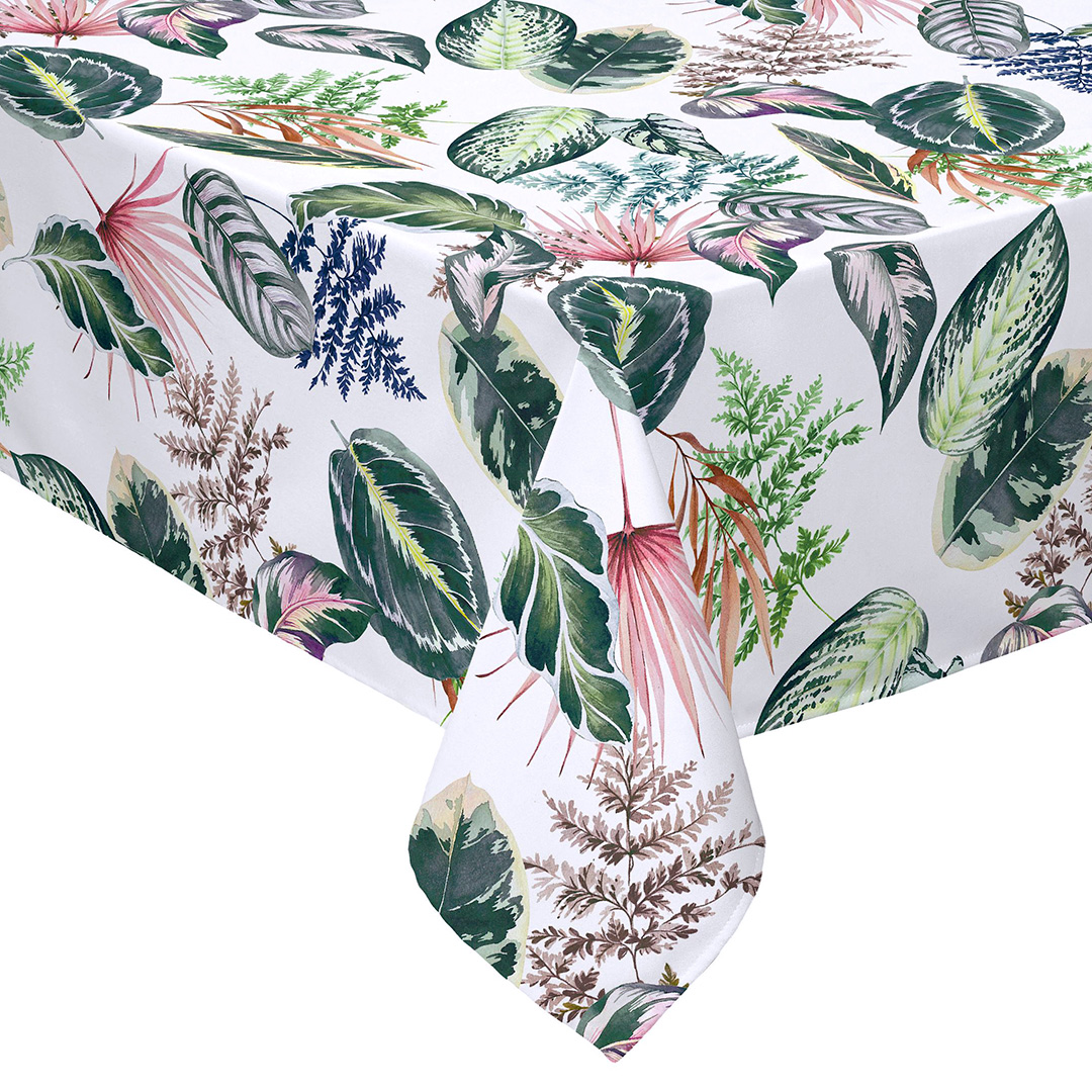 Nappe en coton enduite TROPALM, NAF NAF HOME