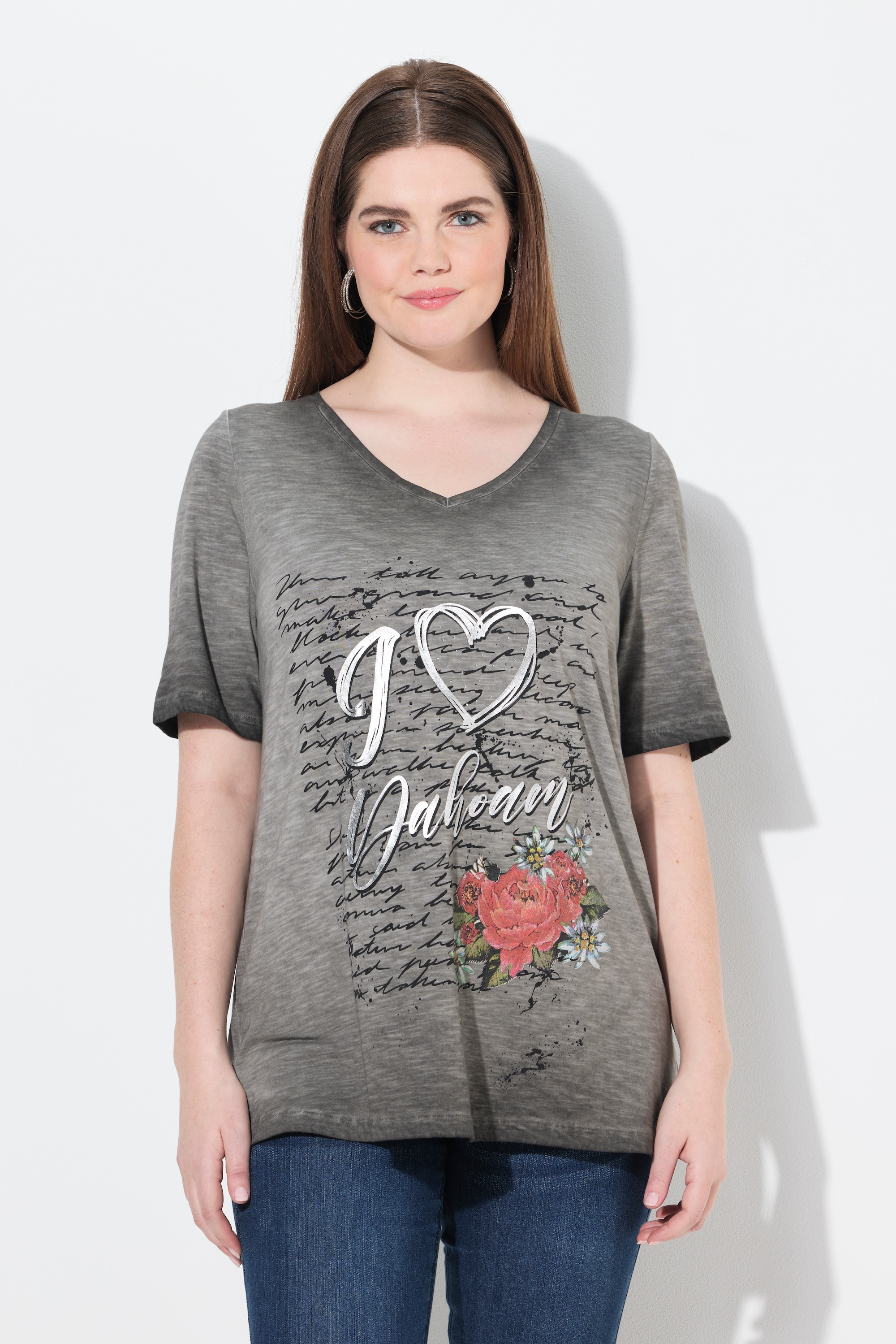 T-shirt à imprimé esprit traditionnel, ULLA POPKEN