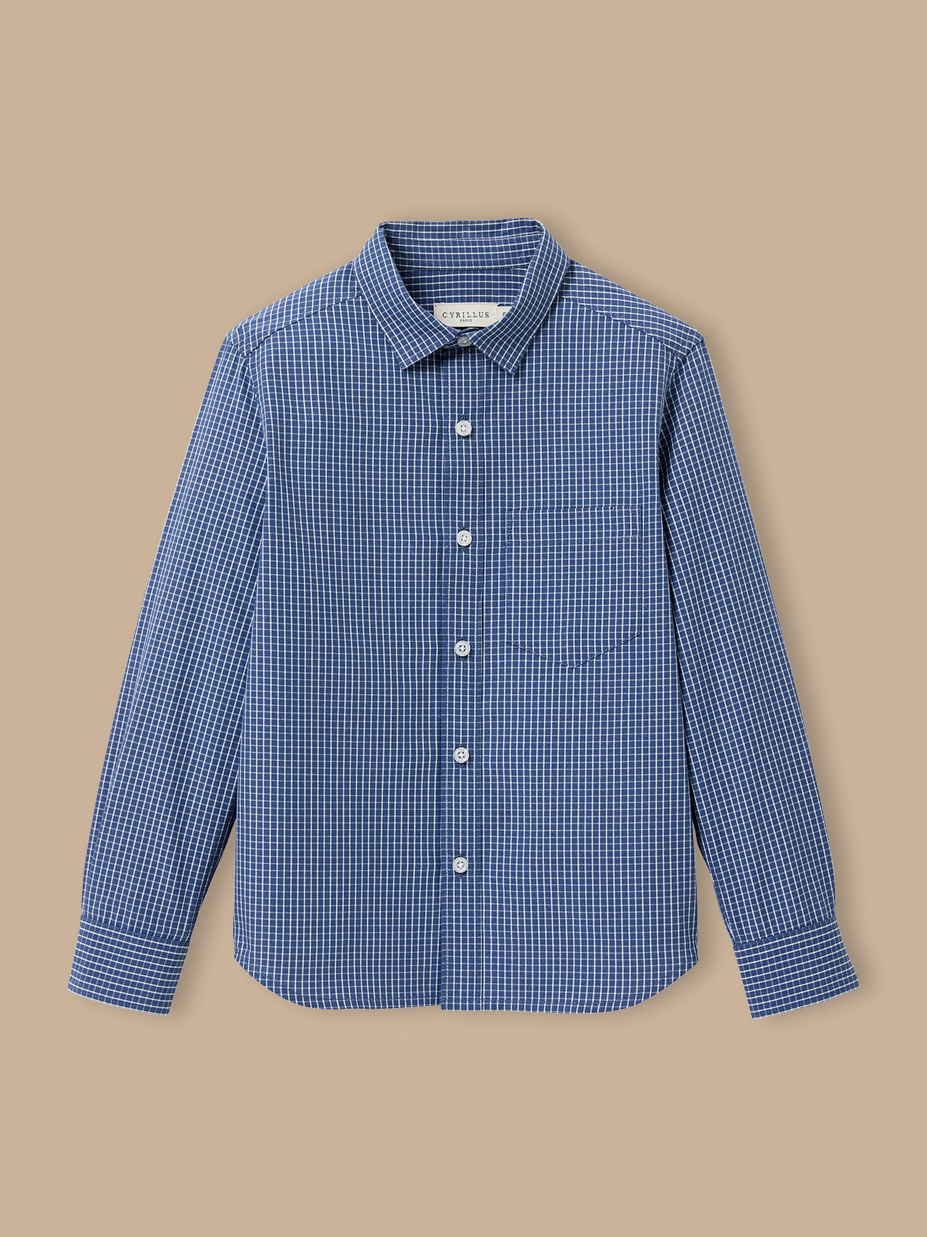 Chemise à carreaux, CYRILLUS