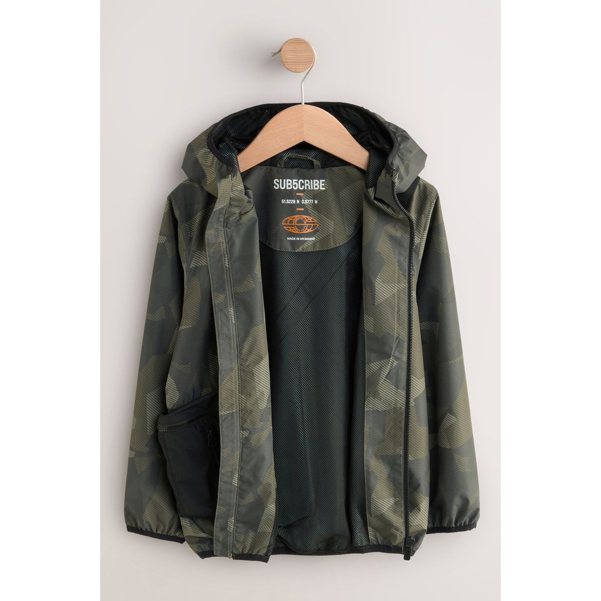 Veste Blazer Camouflage Avec Capuche - Marque 9886 DNM - Taille S - Occasion Très Bon état