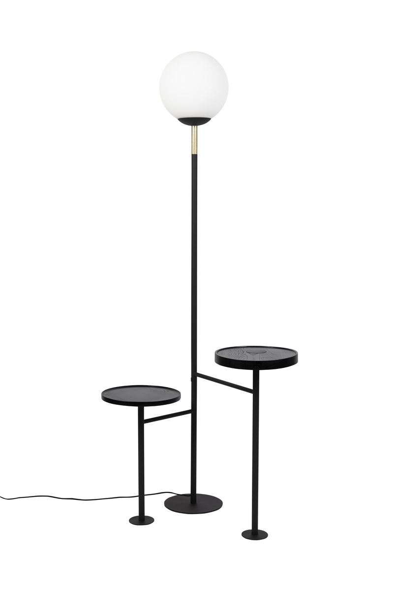 Lampadaire design en verre, ORION, ZUIVER