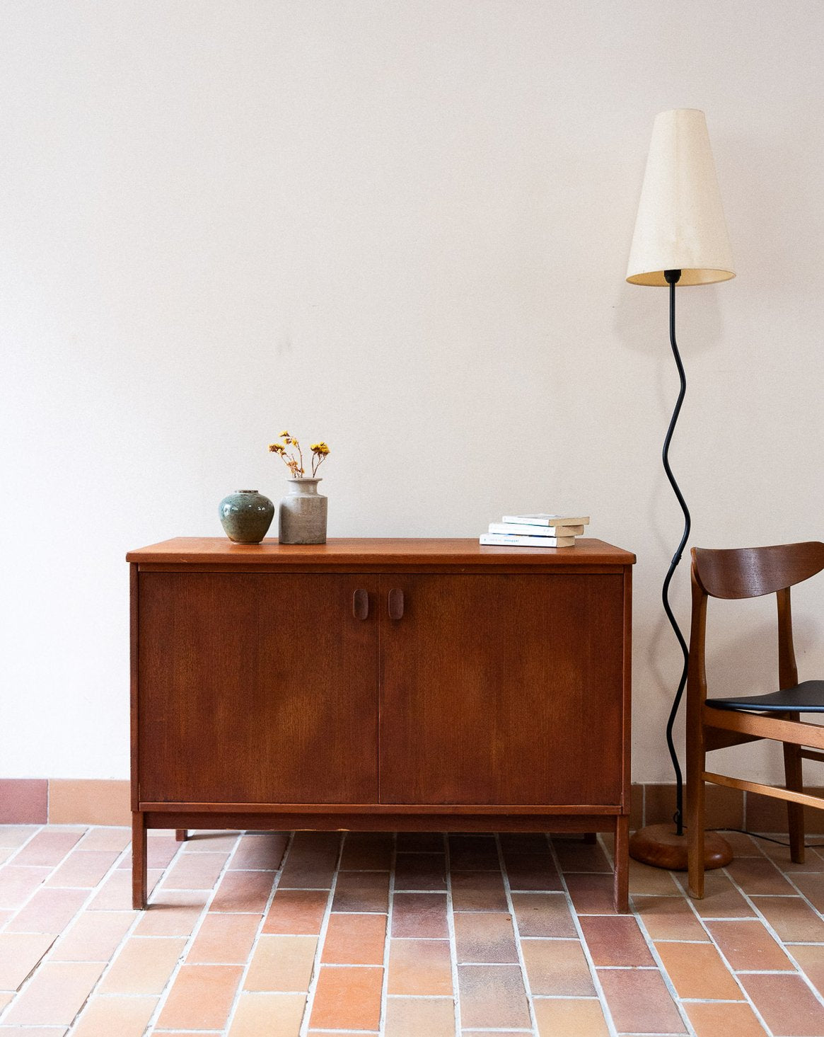 Buffet scandinave en bois Gustave N°1620 - Bon état, DEBONGOUT
