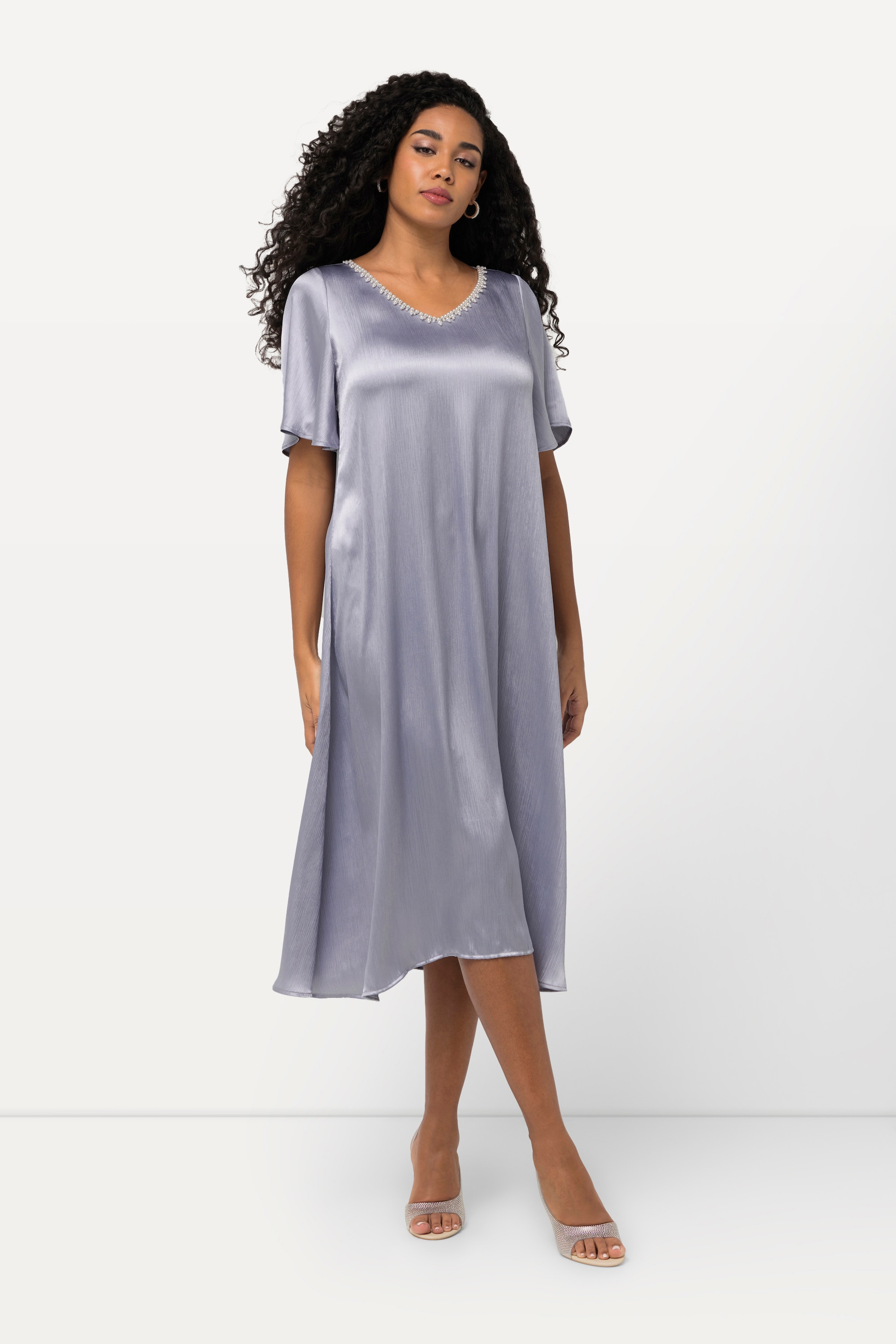 Robe à perles décoratives, sans manches, ULLA POPKEN