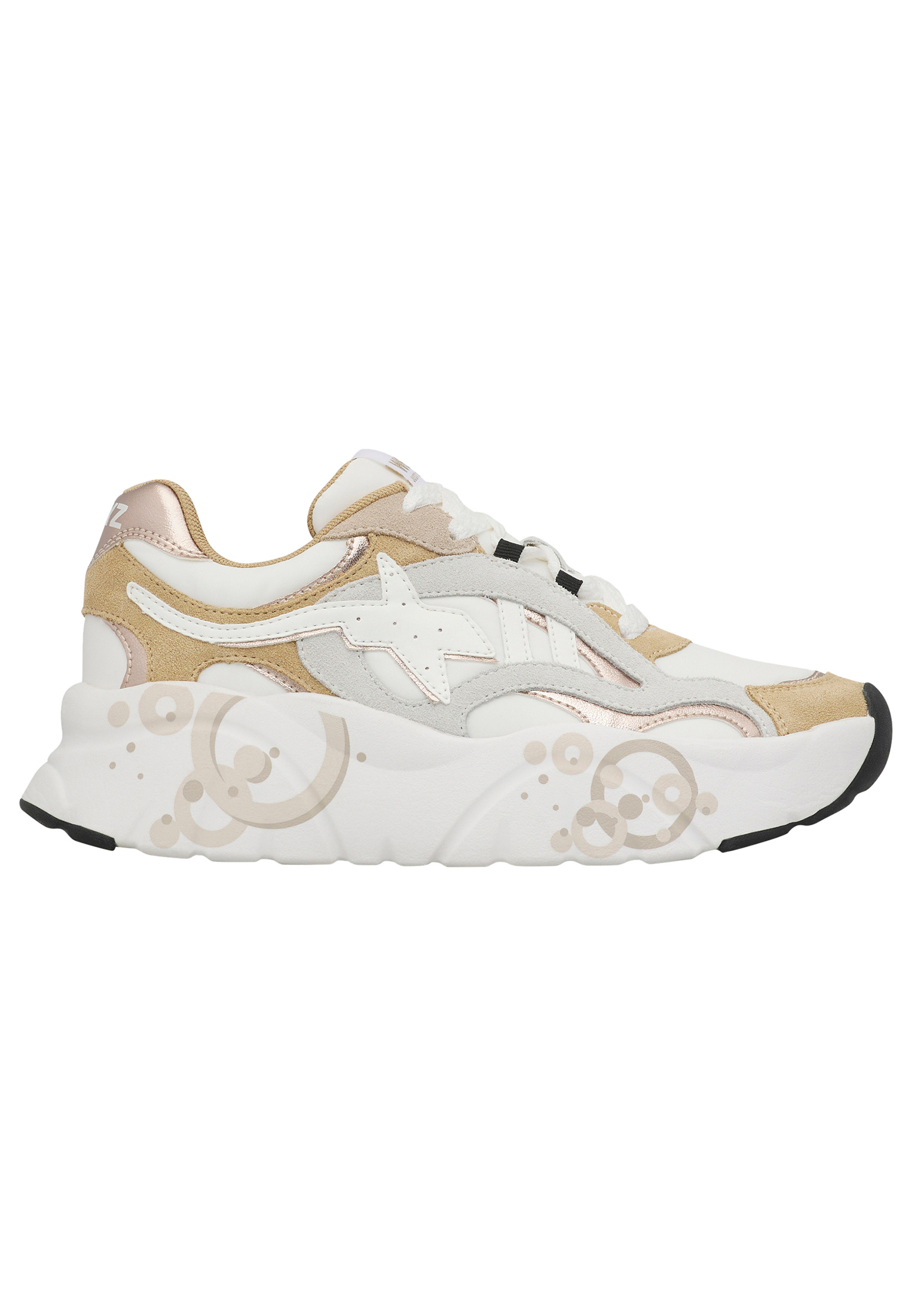 Sneakers en daim et tissu technique IDA-W., W6YZ