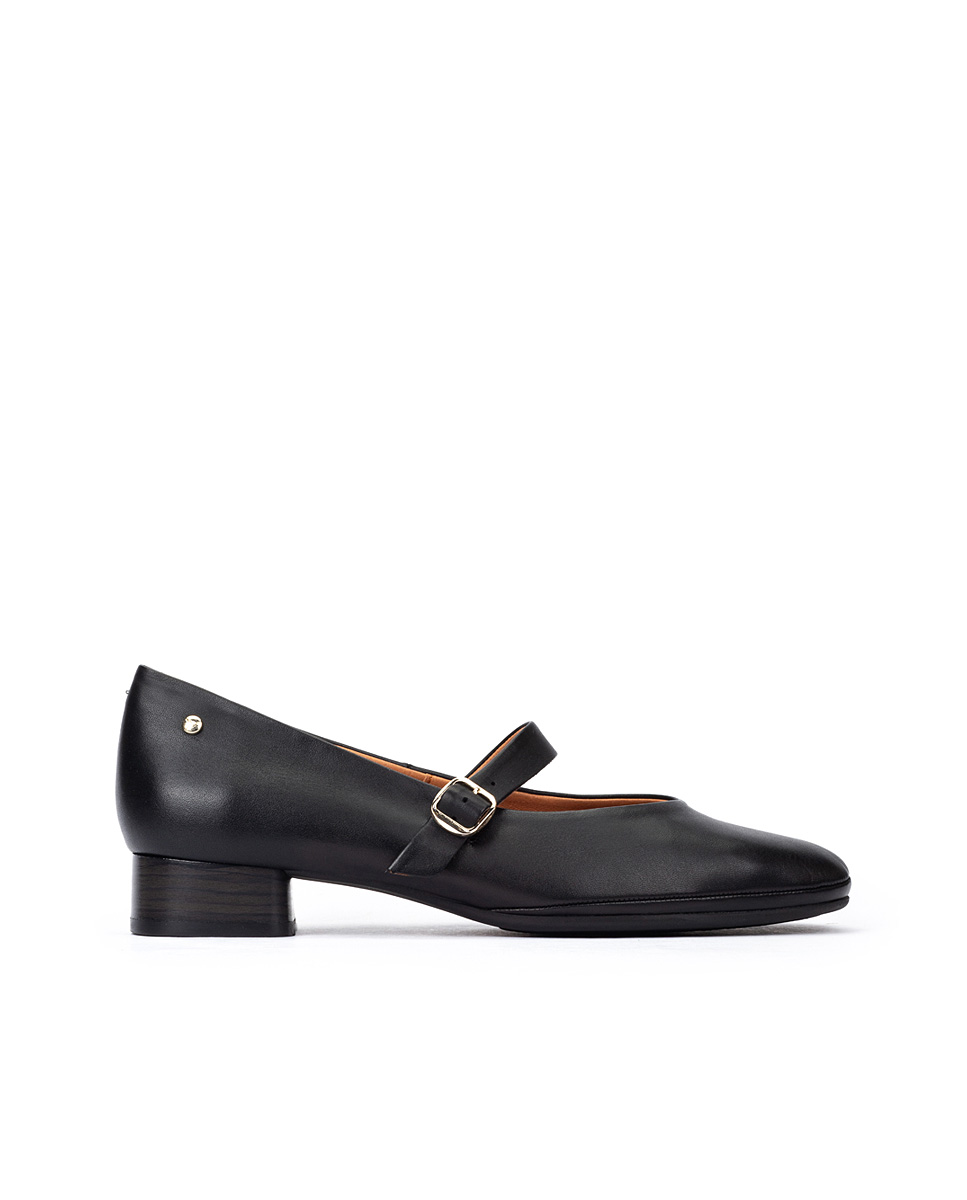 Chaussures à talon cuir Ubeda forme large, PIKOLINOS