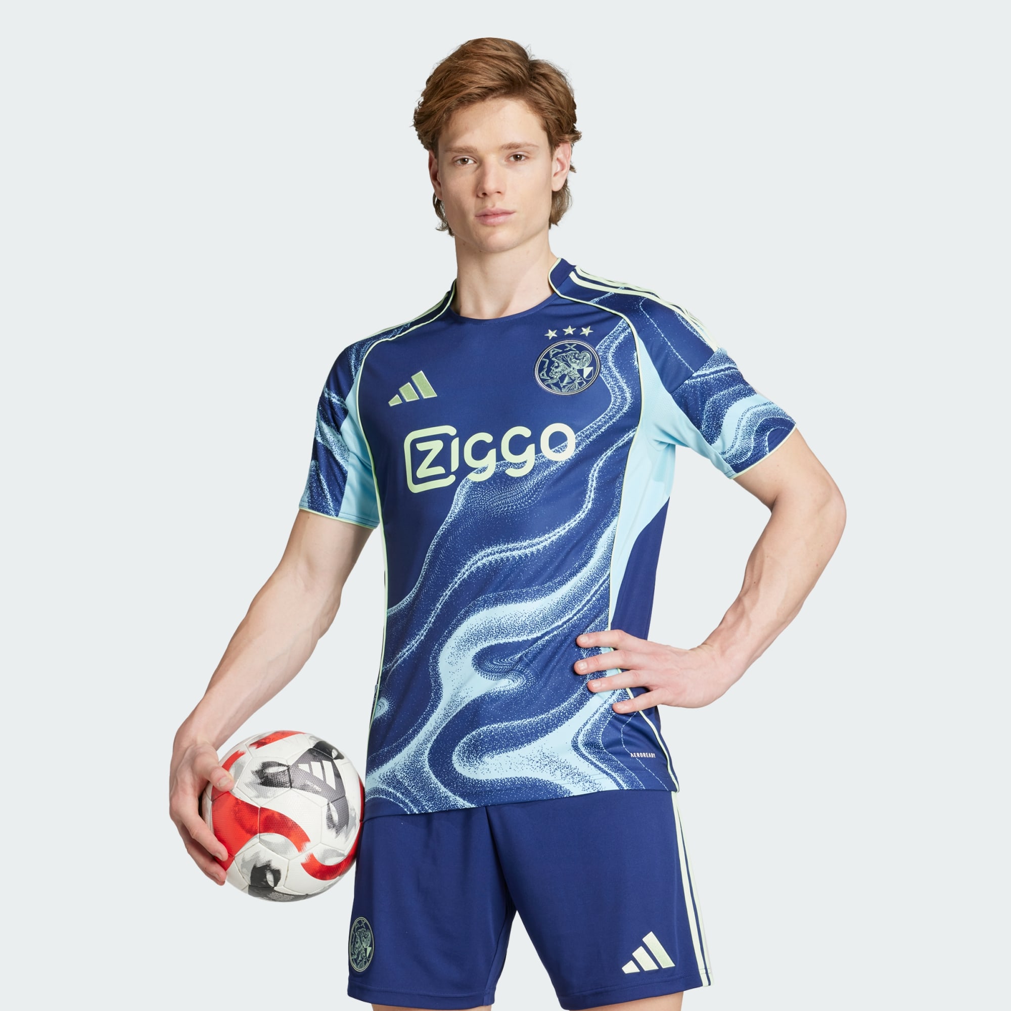 Maillot Extérieur Ajax Amsterdam 25/26, adidas Performance