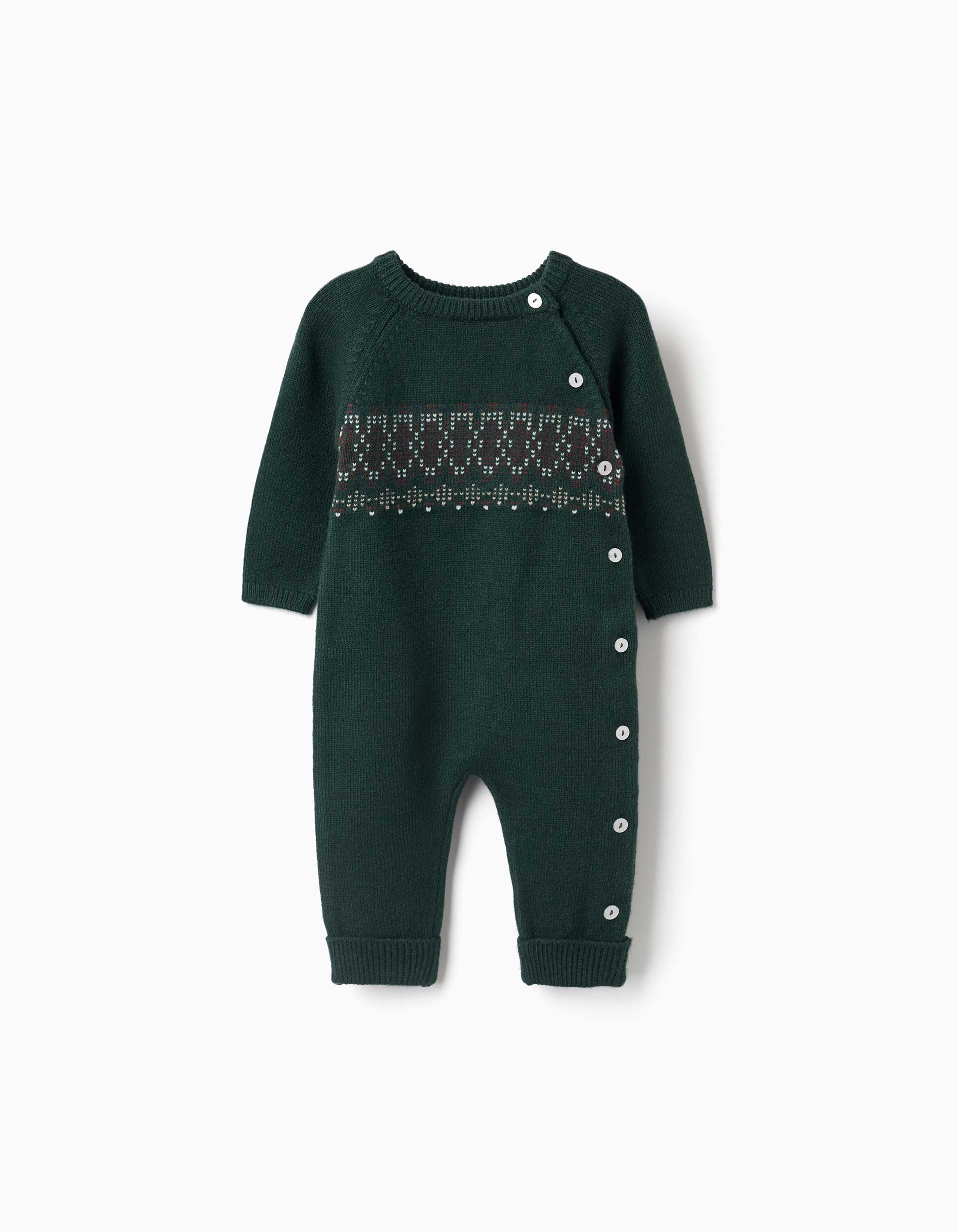 Combinaison en maille avec jacquard, ZIPPY