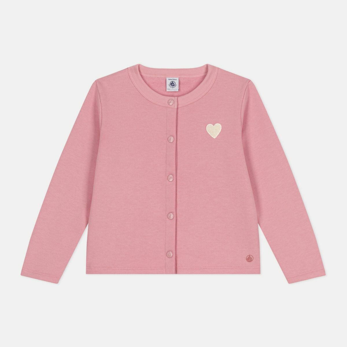 Fleece Cardigan, PETIT BATEAU