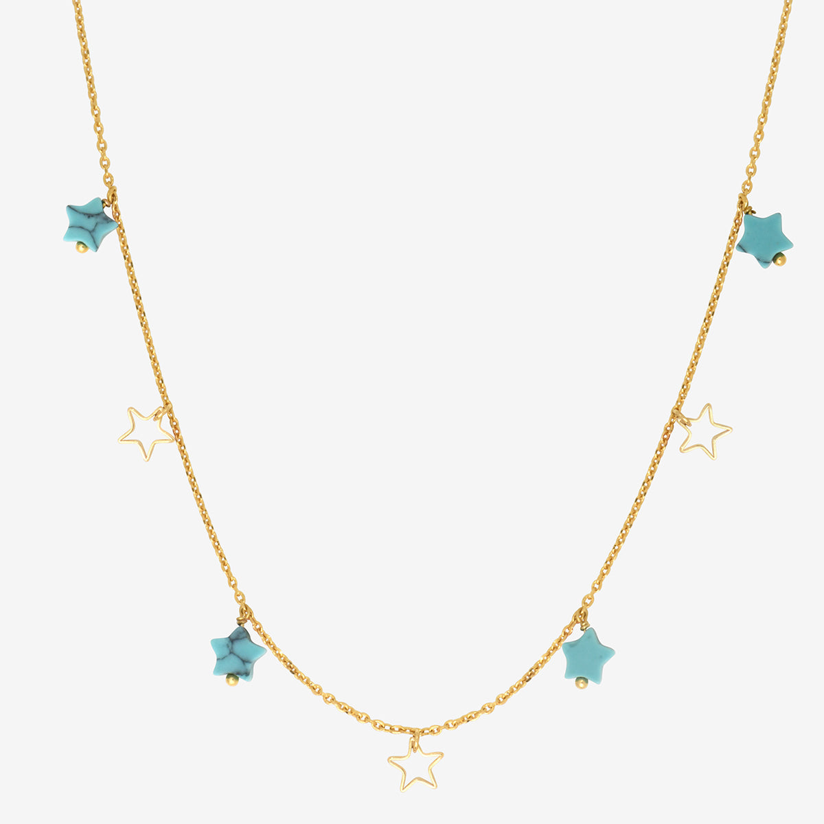 Collier doré multi - cassiopee, CAROLINE NAJMAN