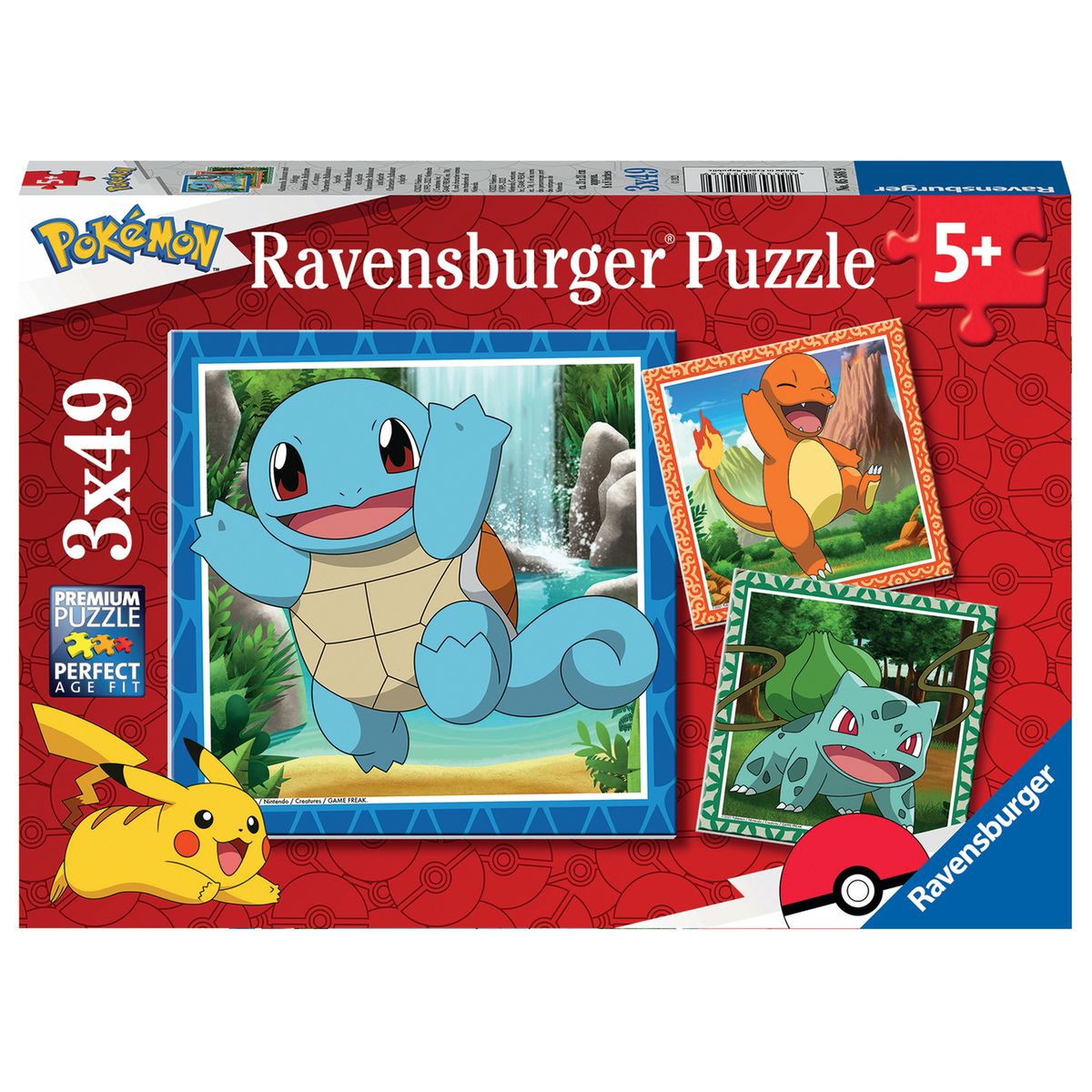 Ravensburger - puzzle enfant - puzzles 3x49 p - s'amuser avec les animaux  disney - dès 5 ans - 05155 Ravensburger
