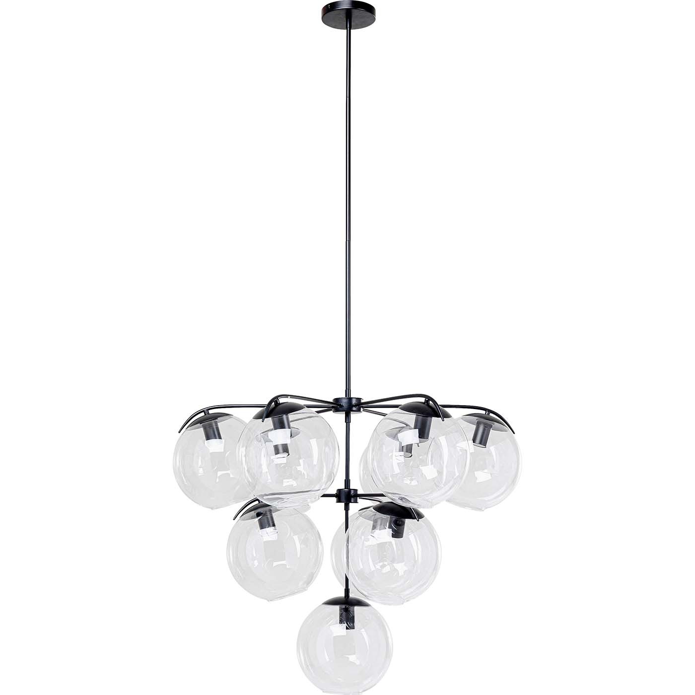 Suspension en verre et acier, LASMINA, KARE DESIGN