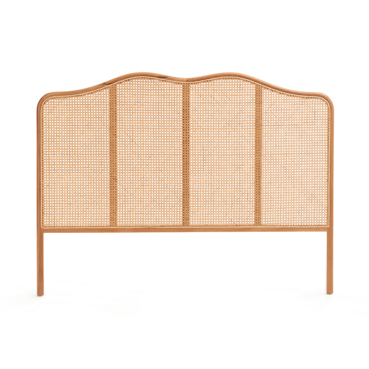 Product photograph of Vialla Rattan Cane Headboard from La Redoute UK.