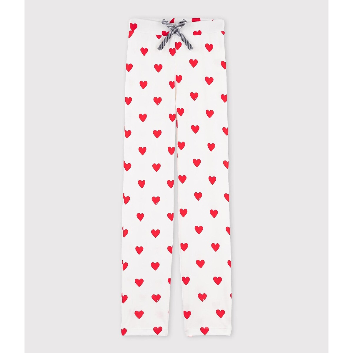 Heart Print Pyjama Bottoms in Cotton