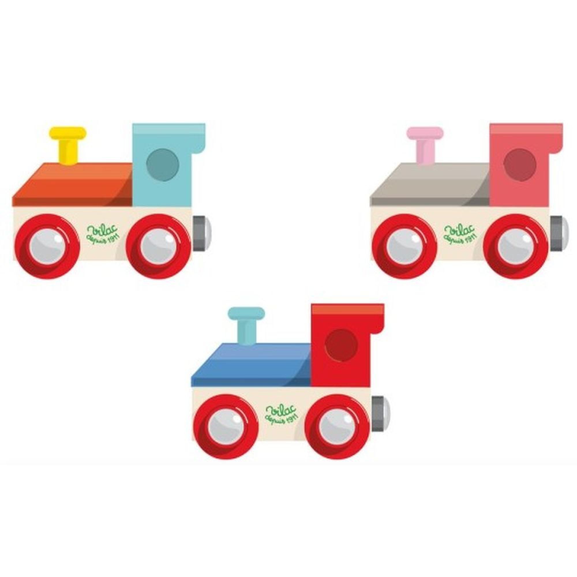 Lettre wagon, VILAC