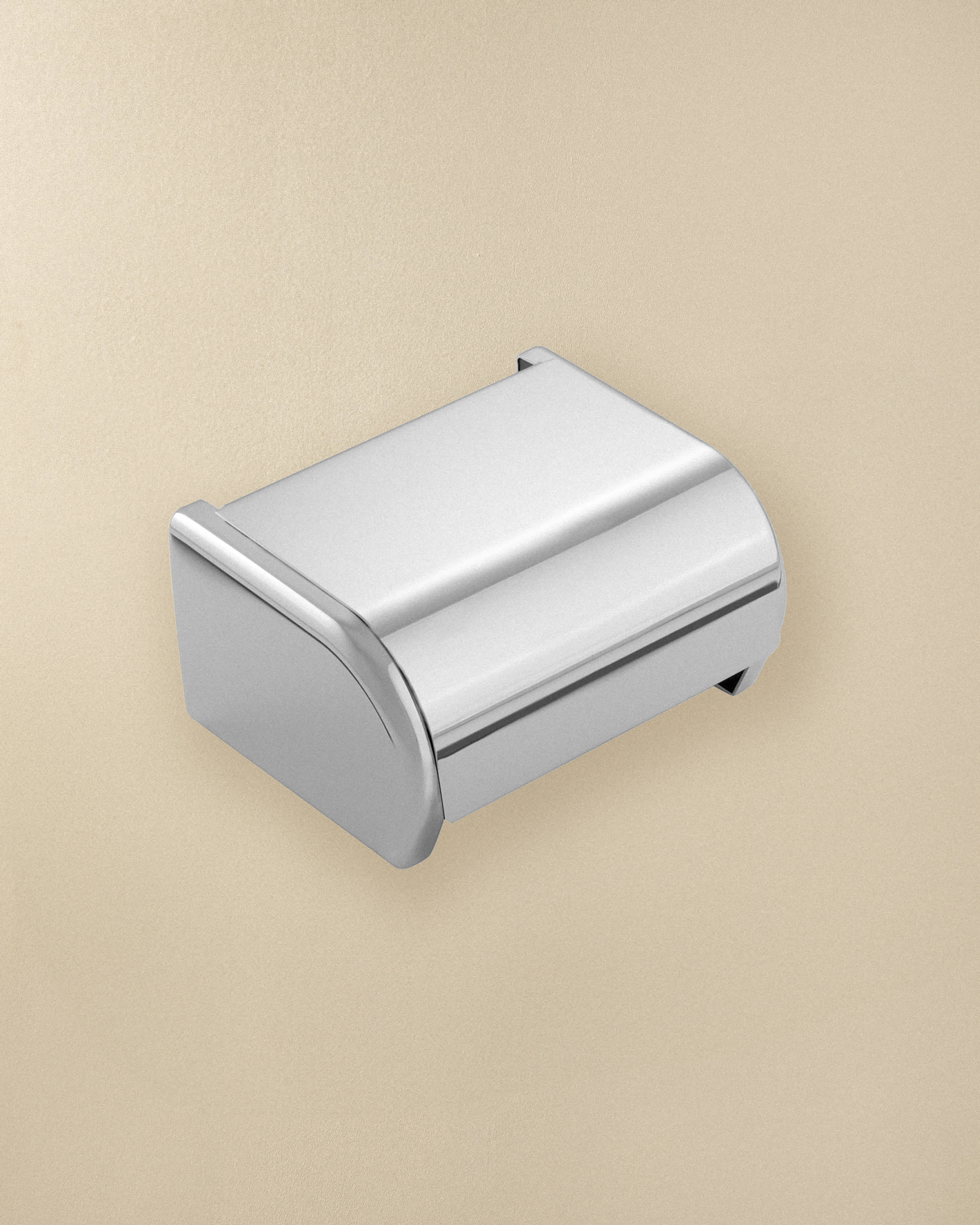 Porte Papier Toilette Avec Couvercle avec vis ou adhésif ARCHITECT, COSMIC